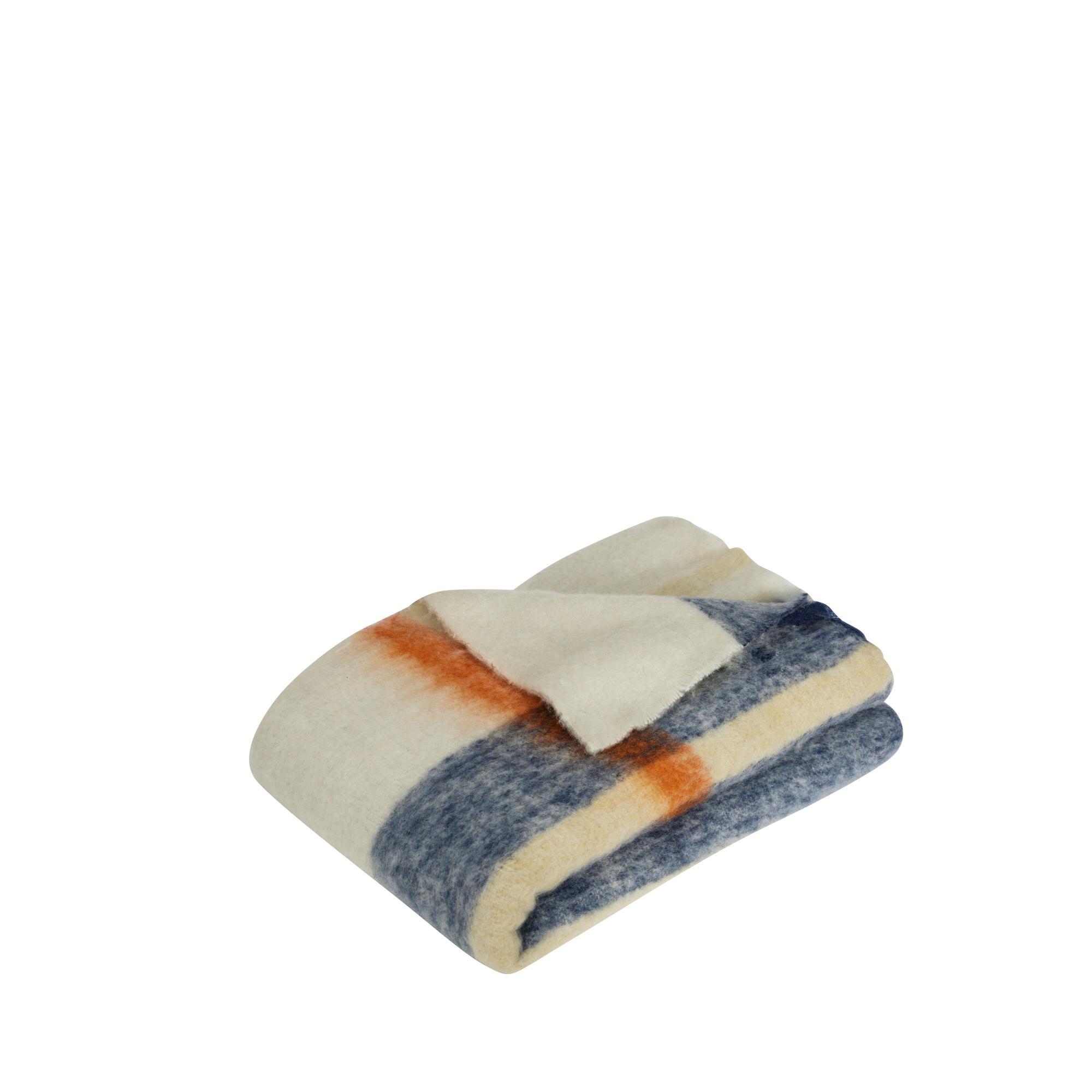 Hübsch Graphic Tæppe Hvid/Flerfarvet