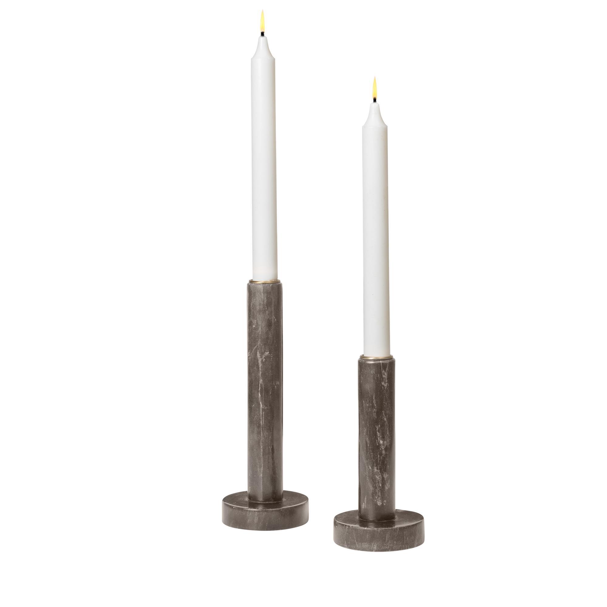 Cozy Living Dagny Kandelaar Set van 2 Toffee Bruin