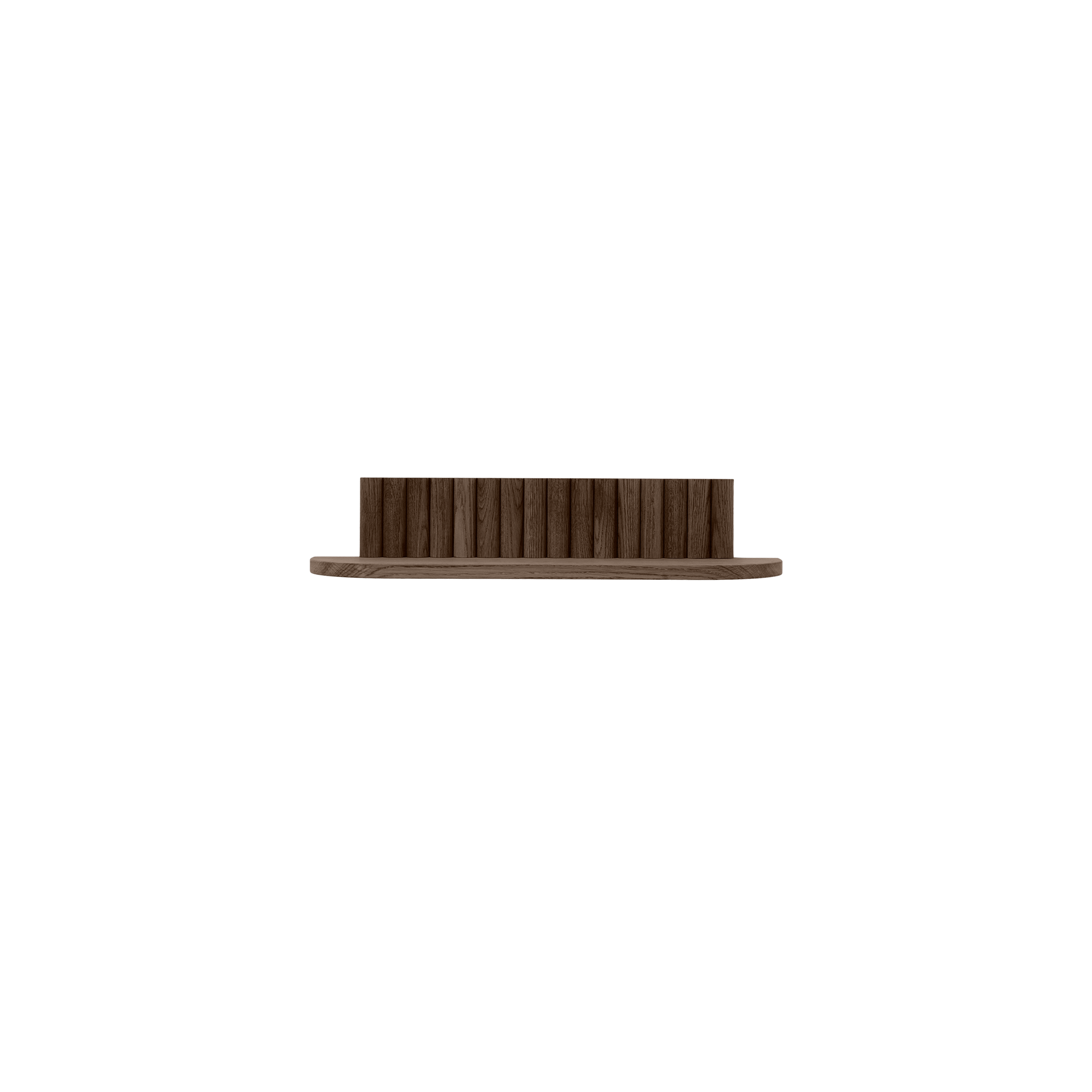 Andersen Furniture Pillar Shelf Small Smoked Natural Oak