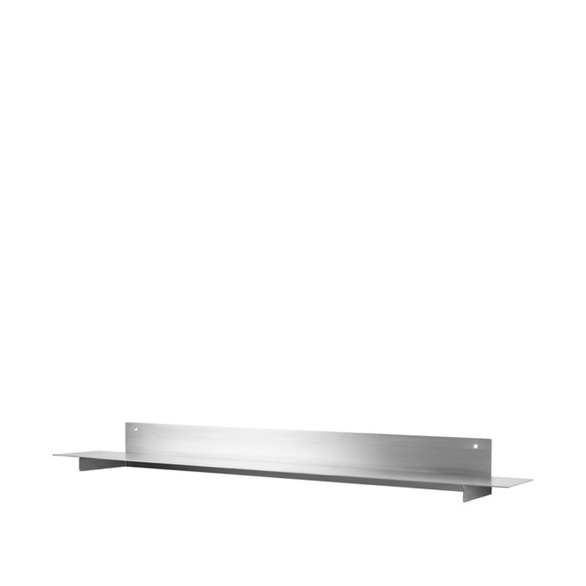 Kristina Dam Studio Planar Shelf Medium Geborsteld Roestvrij staal