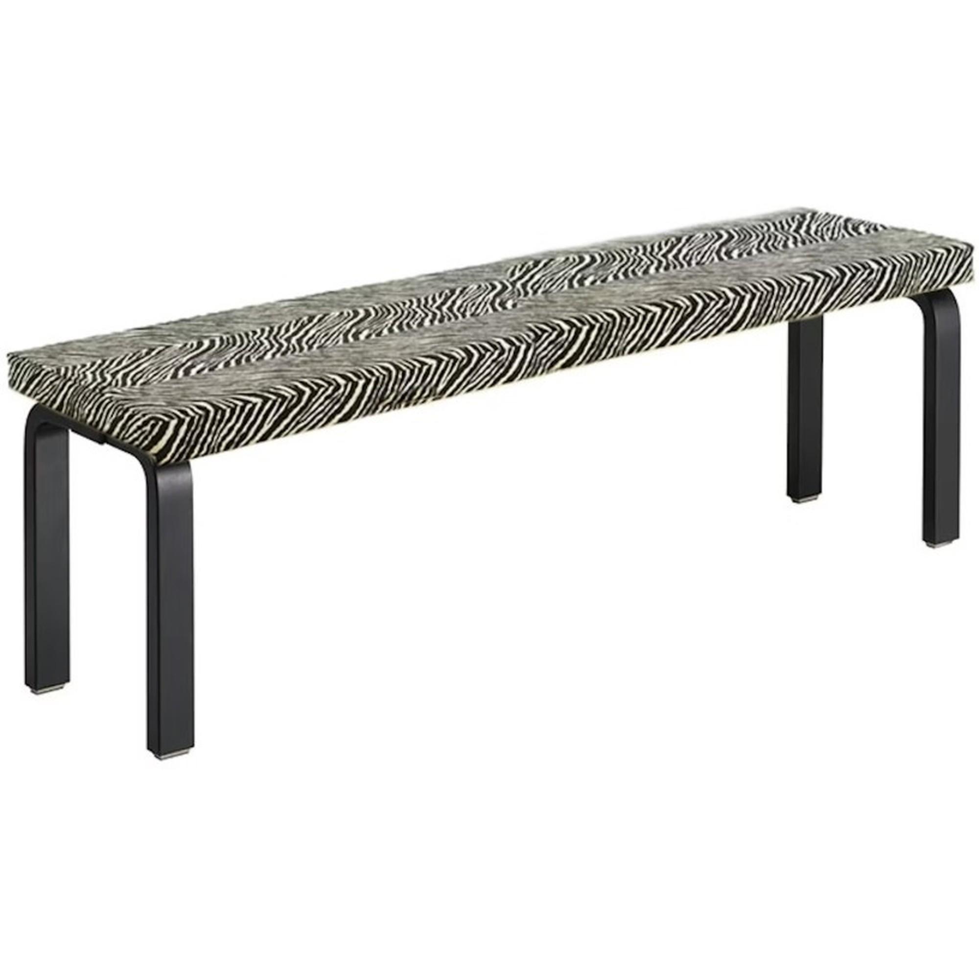 Banc artek 168B Noir/ Zèbre
