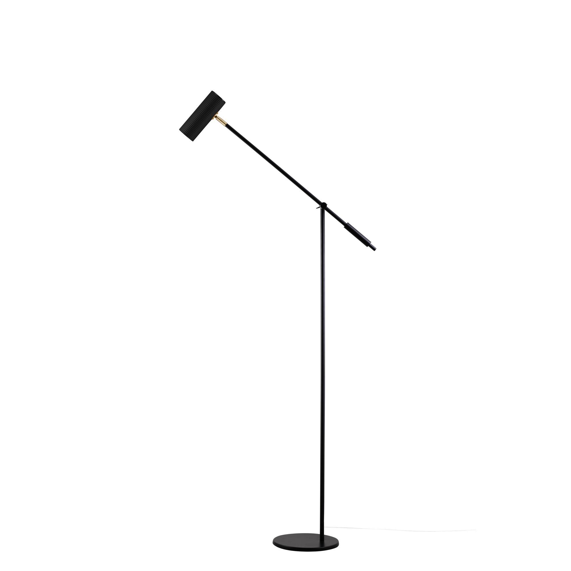 Globen Lighting Hubble Read Floor Lamp Black