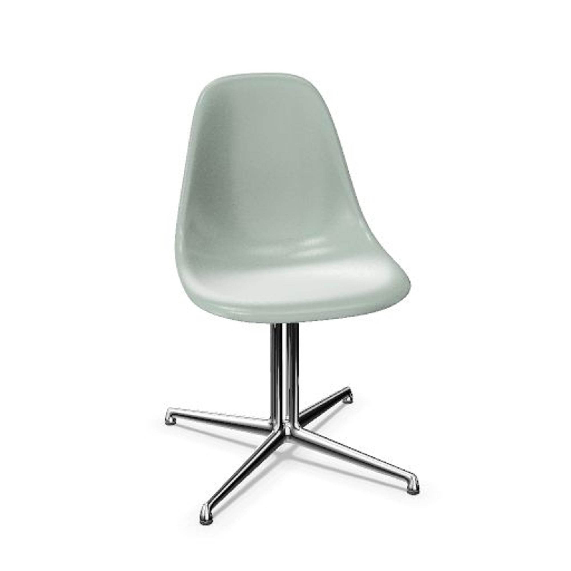 Vitra Eames Fiberglass DSL Spisebordsstol Sea Foam Green/Krom