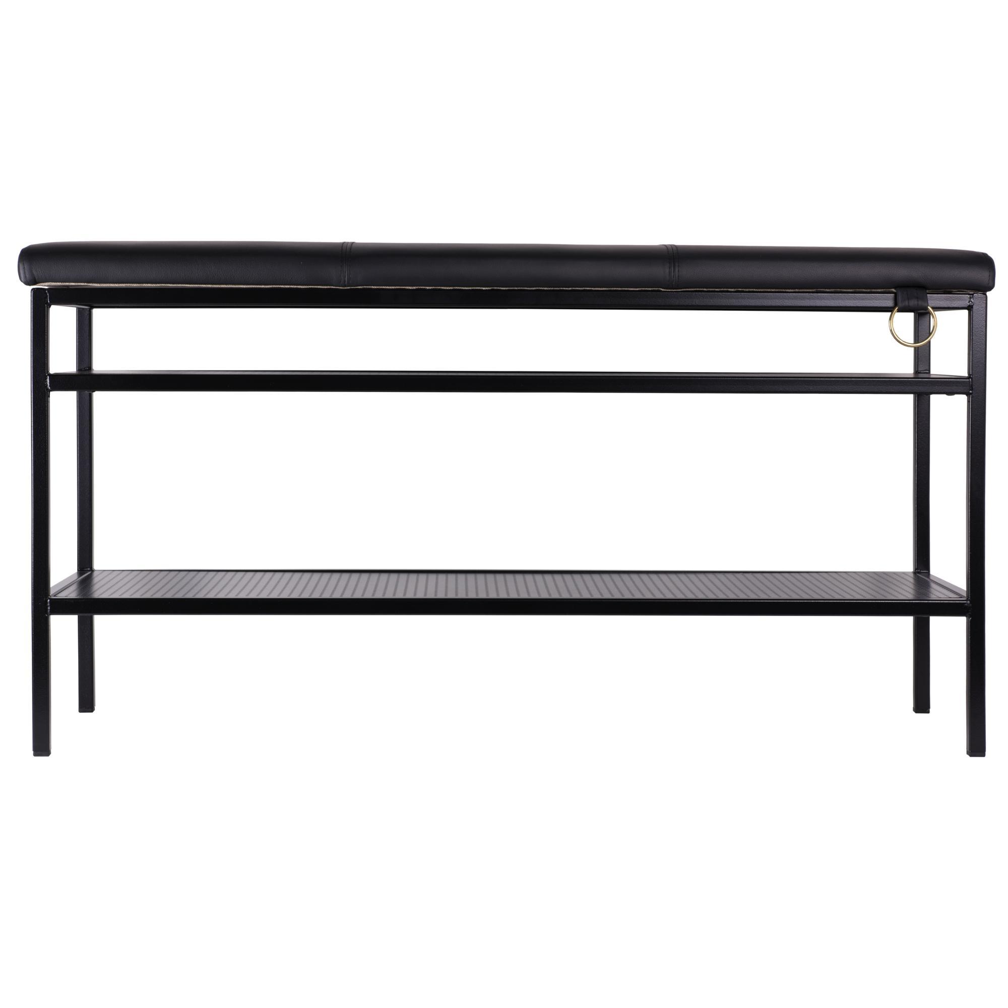 Maze Nancy Bench Black/ Black