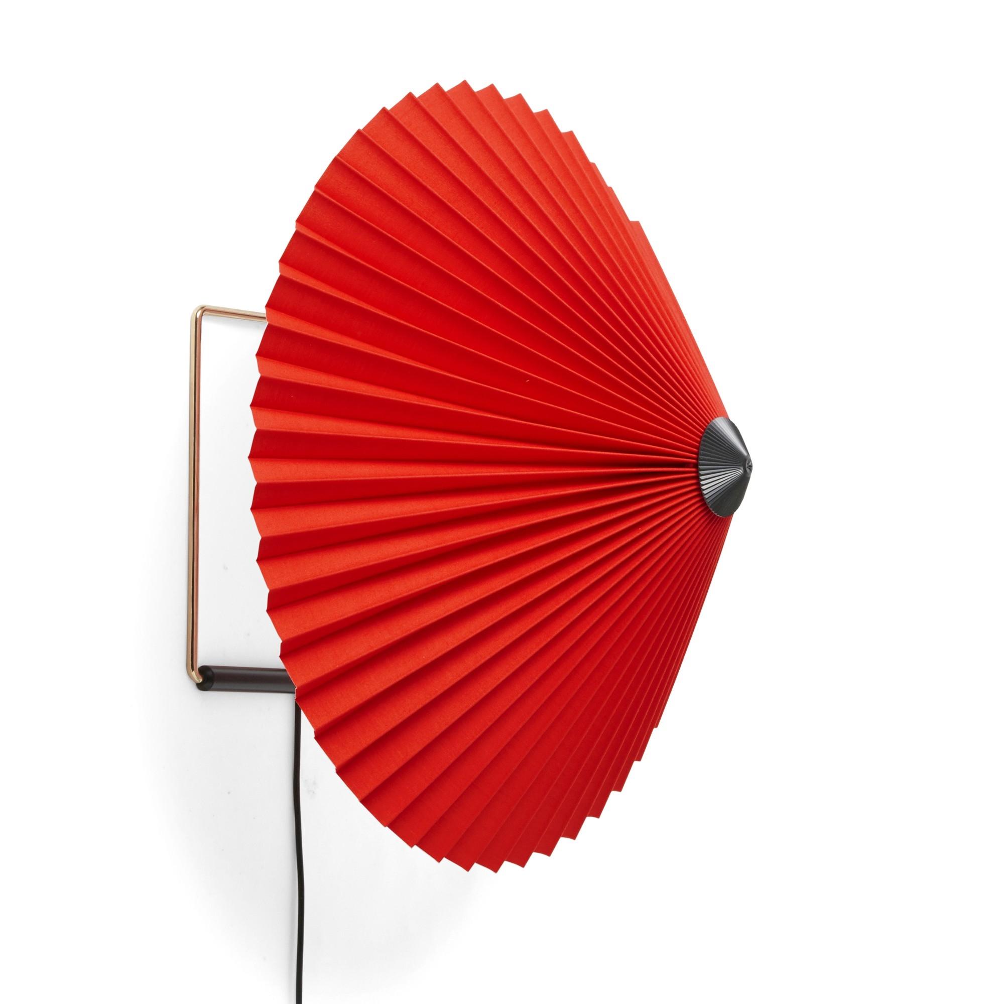 HAY Matin Ø38 Wall Lamp Light Red