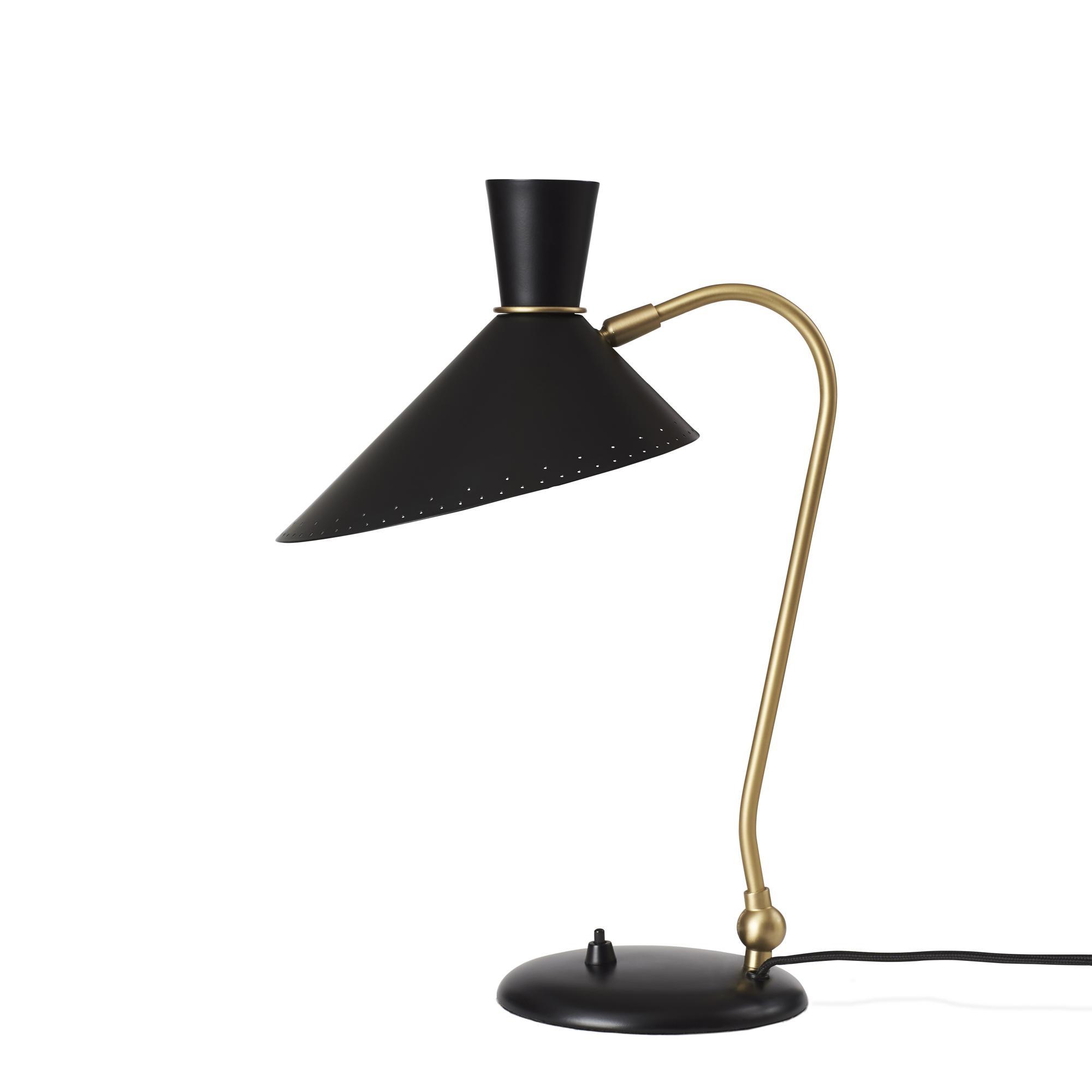 Warm Nordic Bloom Bordslampa Svart Noir