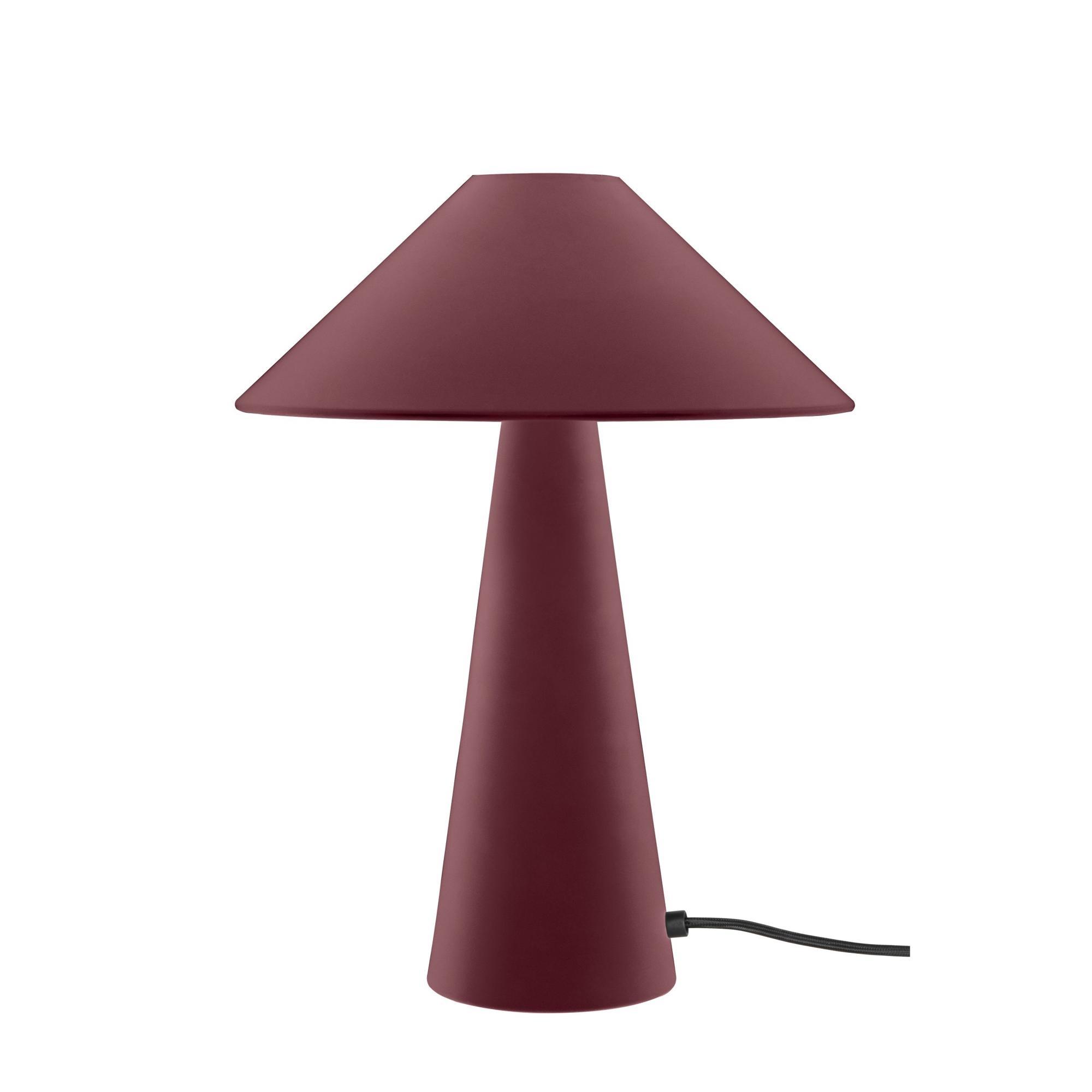Globen Lighting Cannes Table Lamp Burgundy