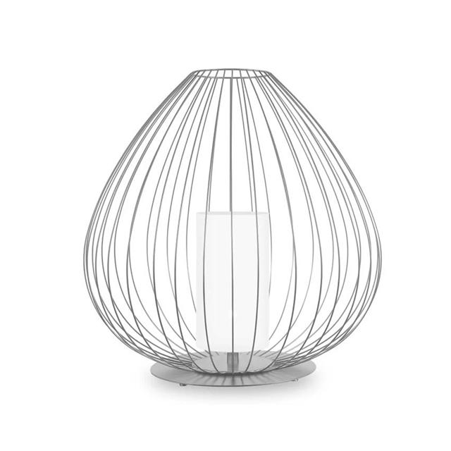 Cell Buiten Vloerlamp Ø60 Glanzend Wit