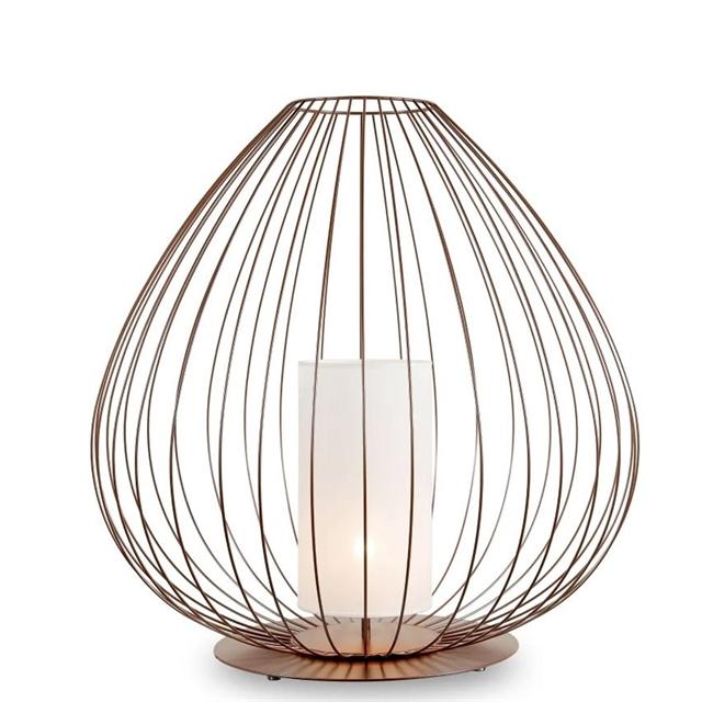 Cell Vloerlamp Ø84 Brons