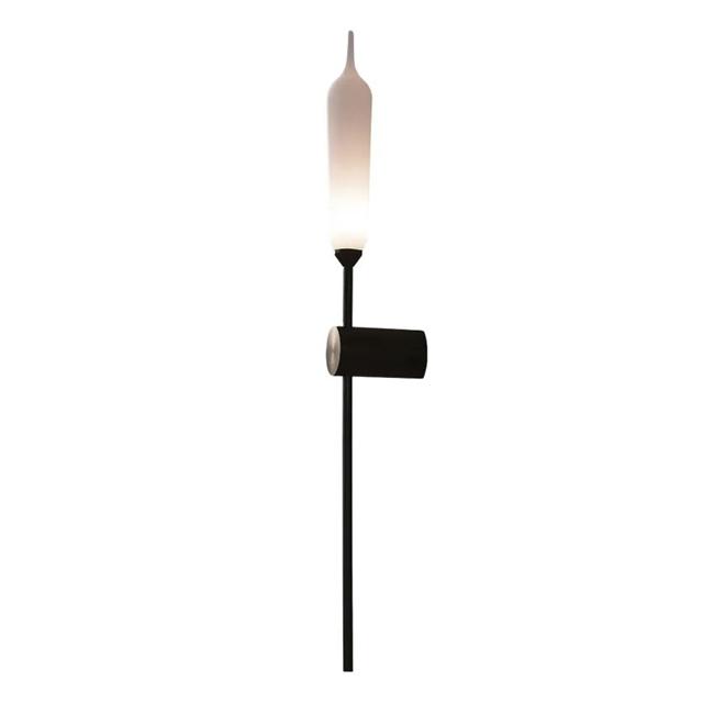 Karman Nilo Utendørs Vegglampe Matt Sort/Hvit