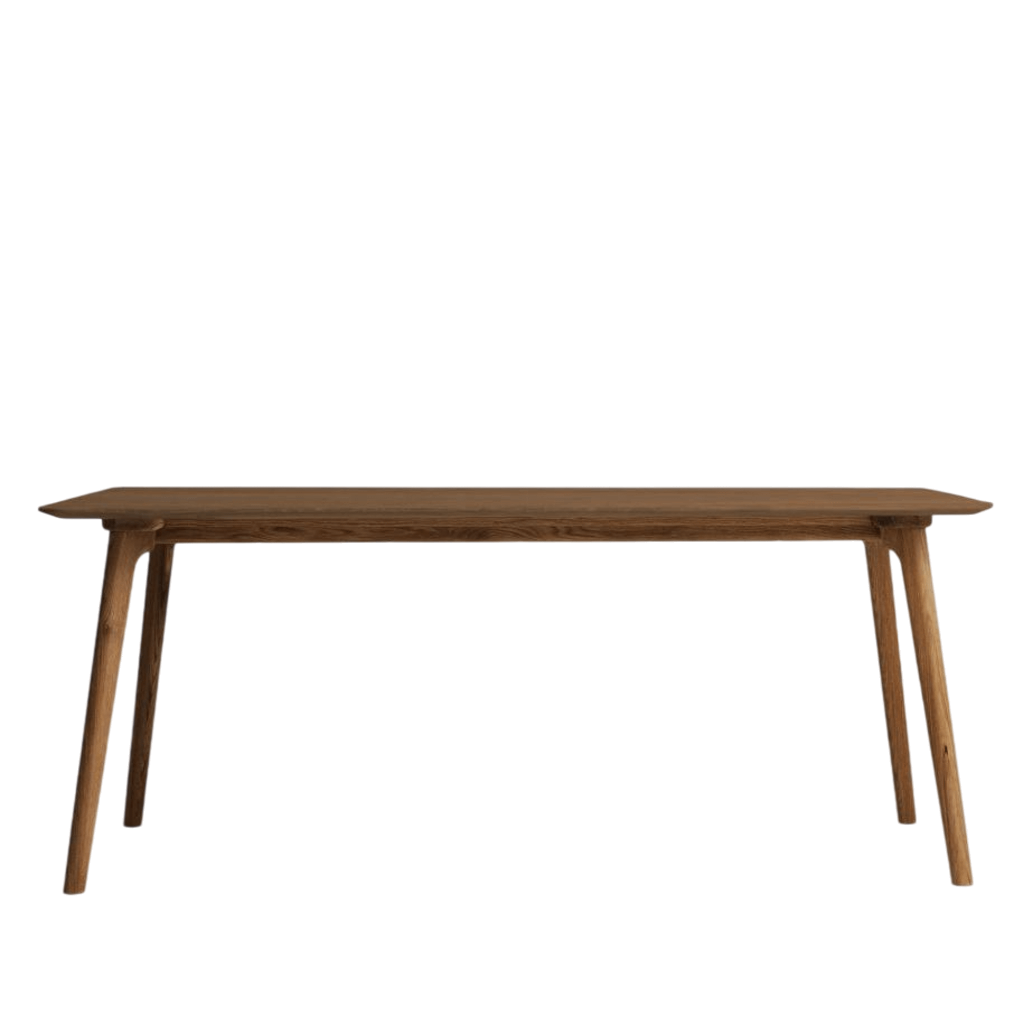 Mesa de comedor de salón Ro Collection 180x90 Roble ahumado