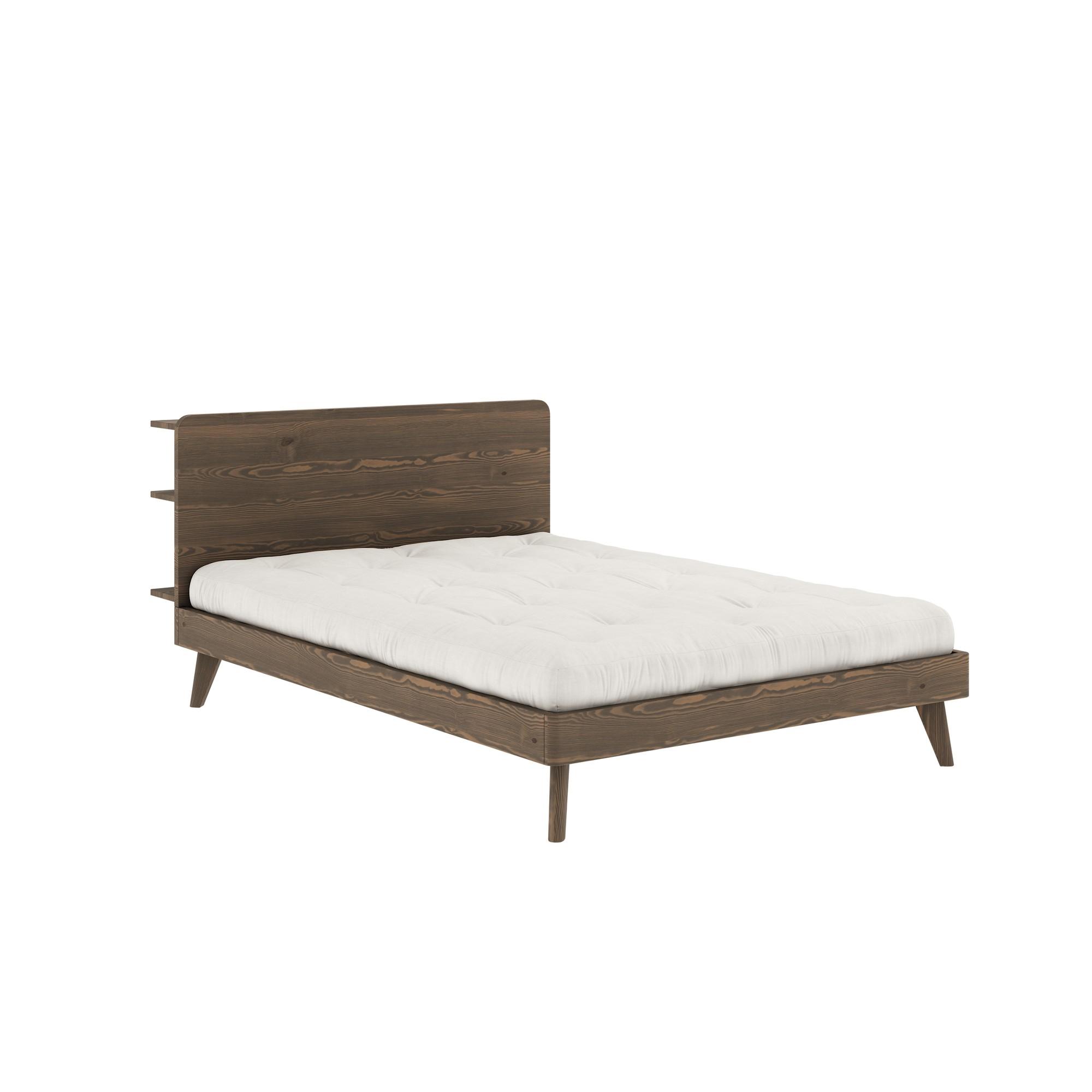 Karup Retreat bedframe 140x200 cm, johannesbroodbruin
