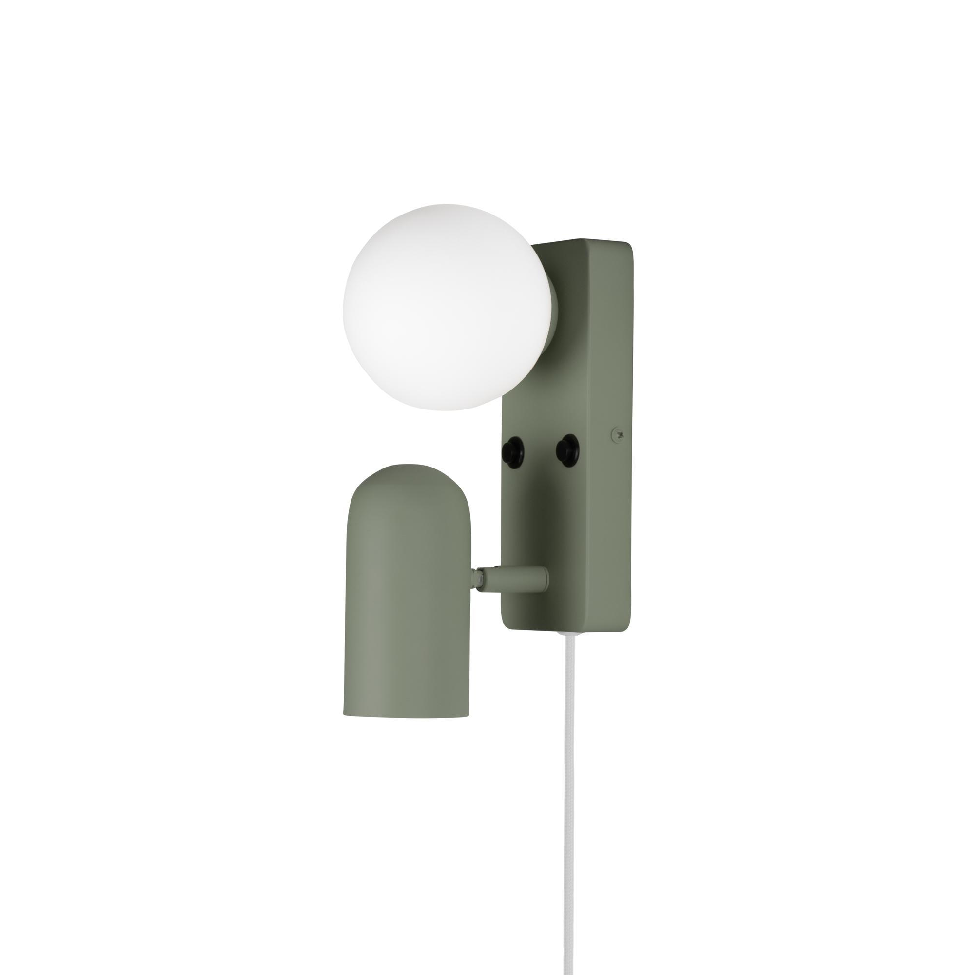 Globen Lighting Doppio Wall Lamp Green