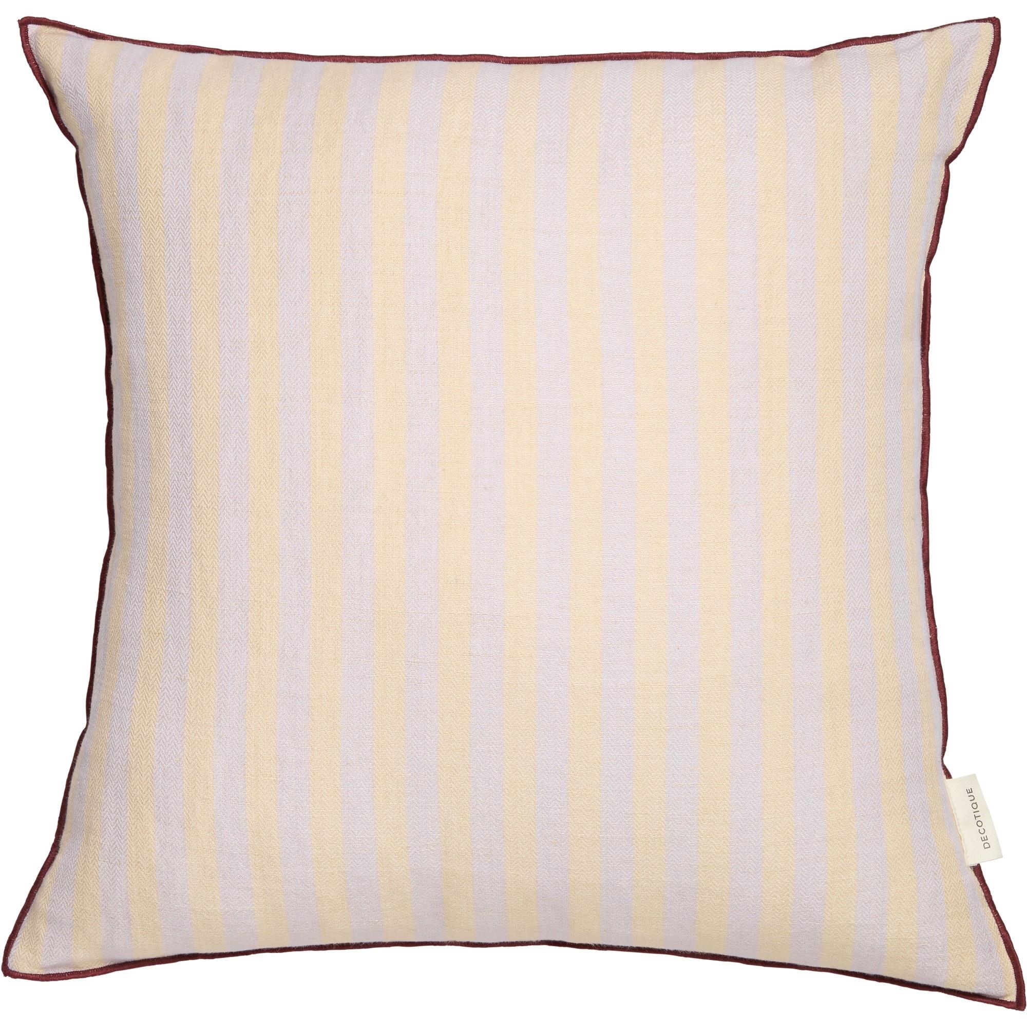 Decotique Outline Stripe Cushion 50x50 Purple