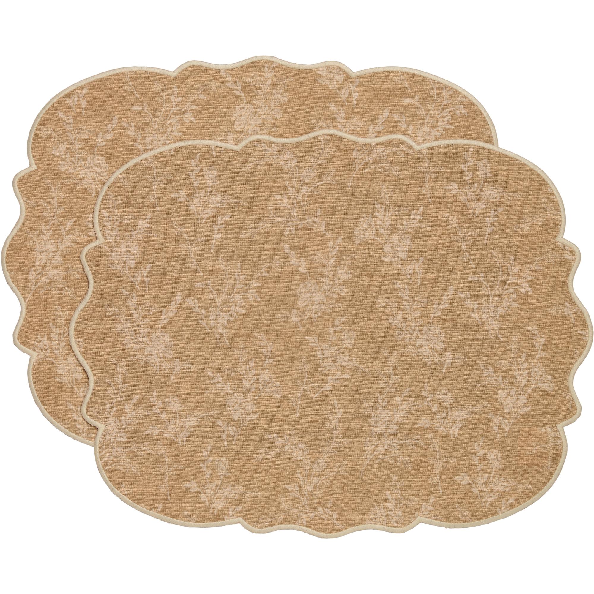 Decotique Gia Placemat Set of 2 Beige