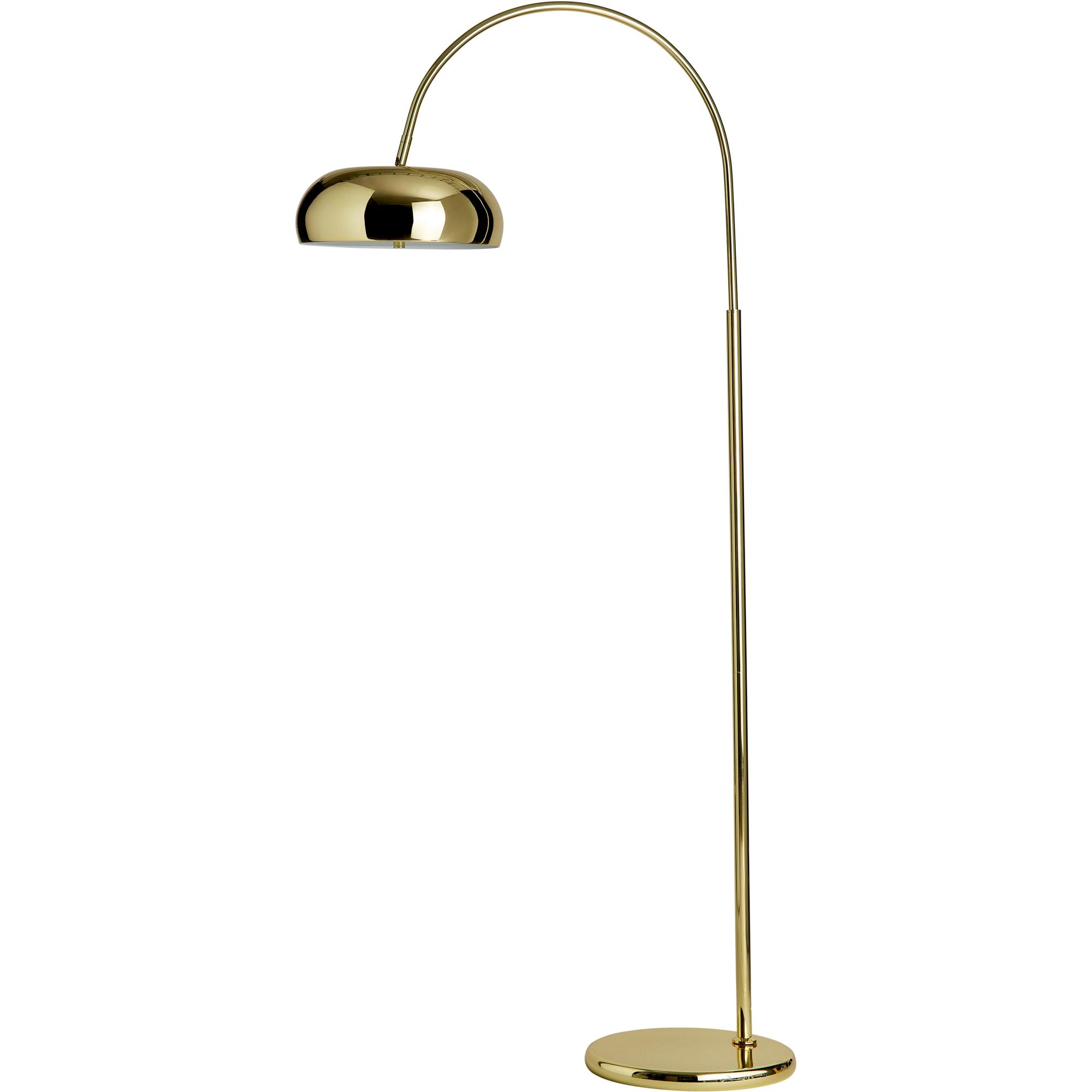Decotique Deco Disco Floor Lamp Brass
