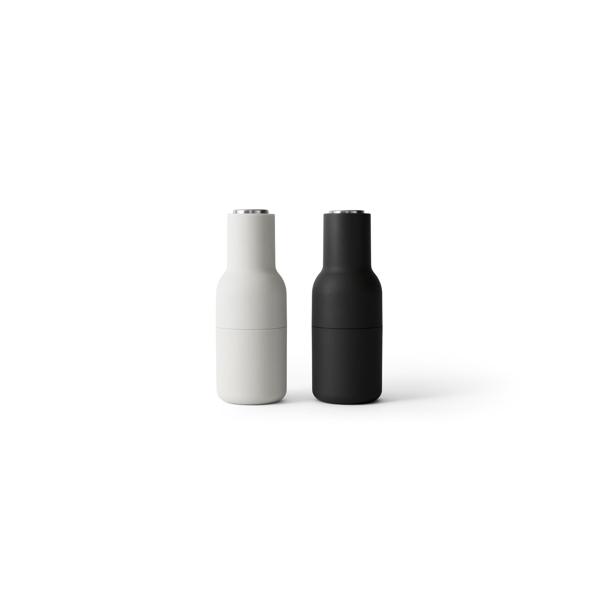 Audo Bottle Grinder Set of 2 Ash/Steel