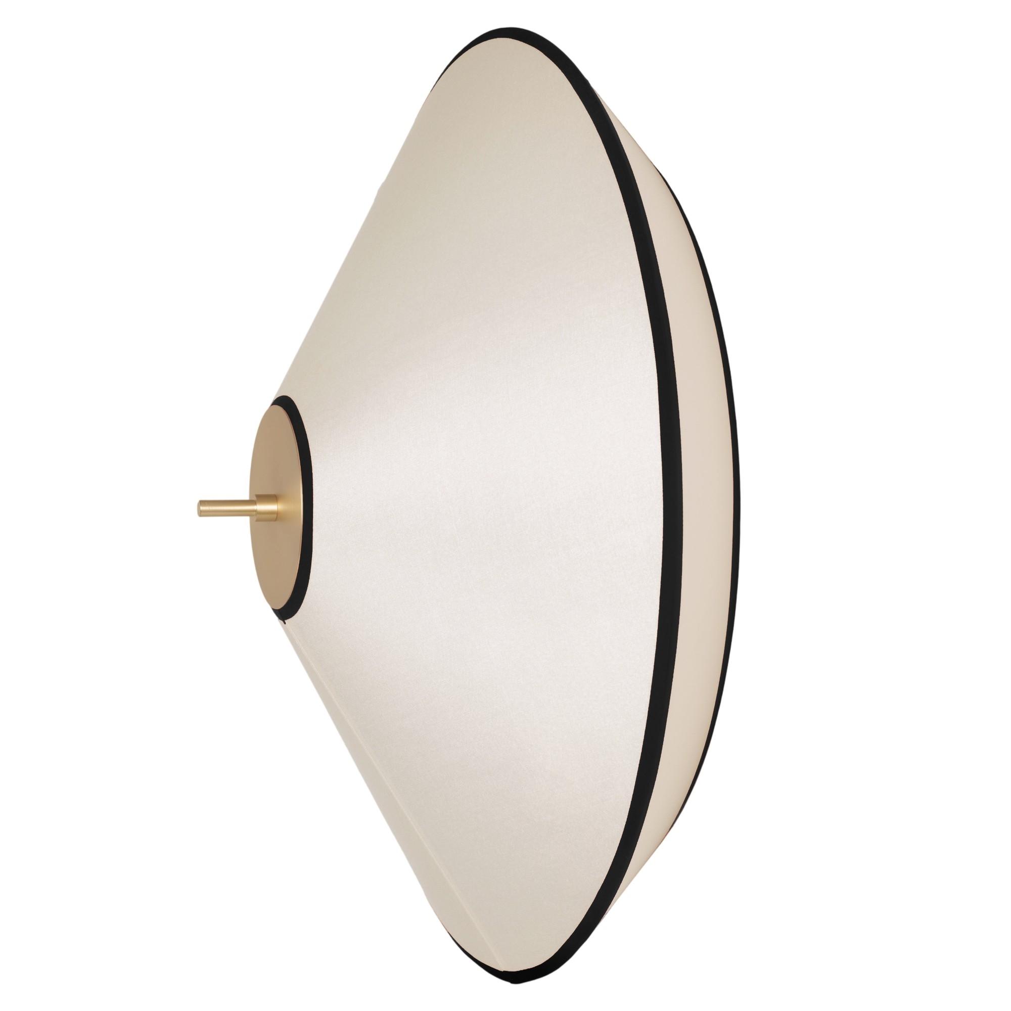 Edgeform Tafta Wall/Ceiling Lamp Ø52 Black/Off-White