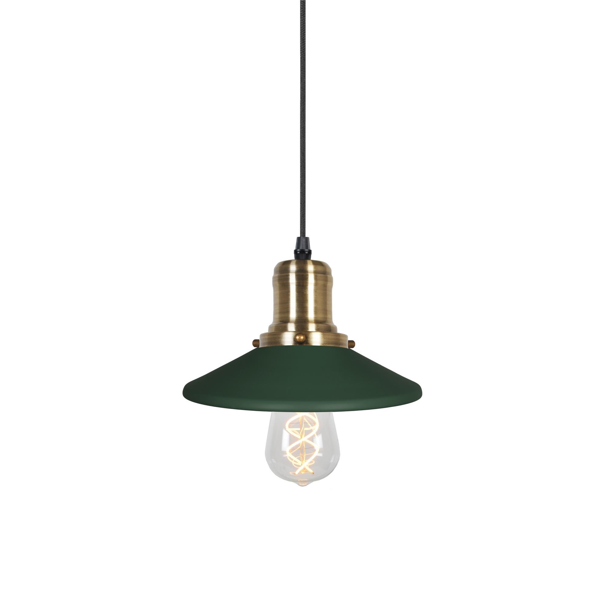 Globen Lighting Disc 22 Lámpara Colgante Mini Verde