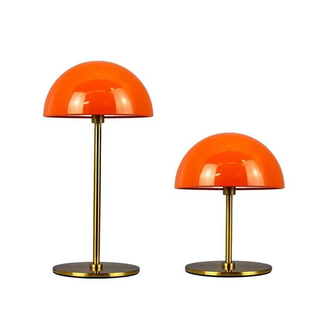 Dyberg Larsen ALONG Mini Bordslampa LED 2 St Orange/ M&auml;ssing