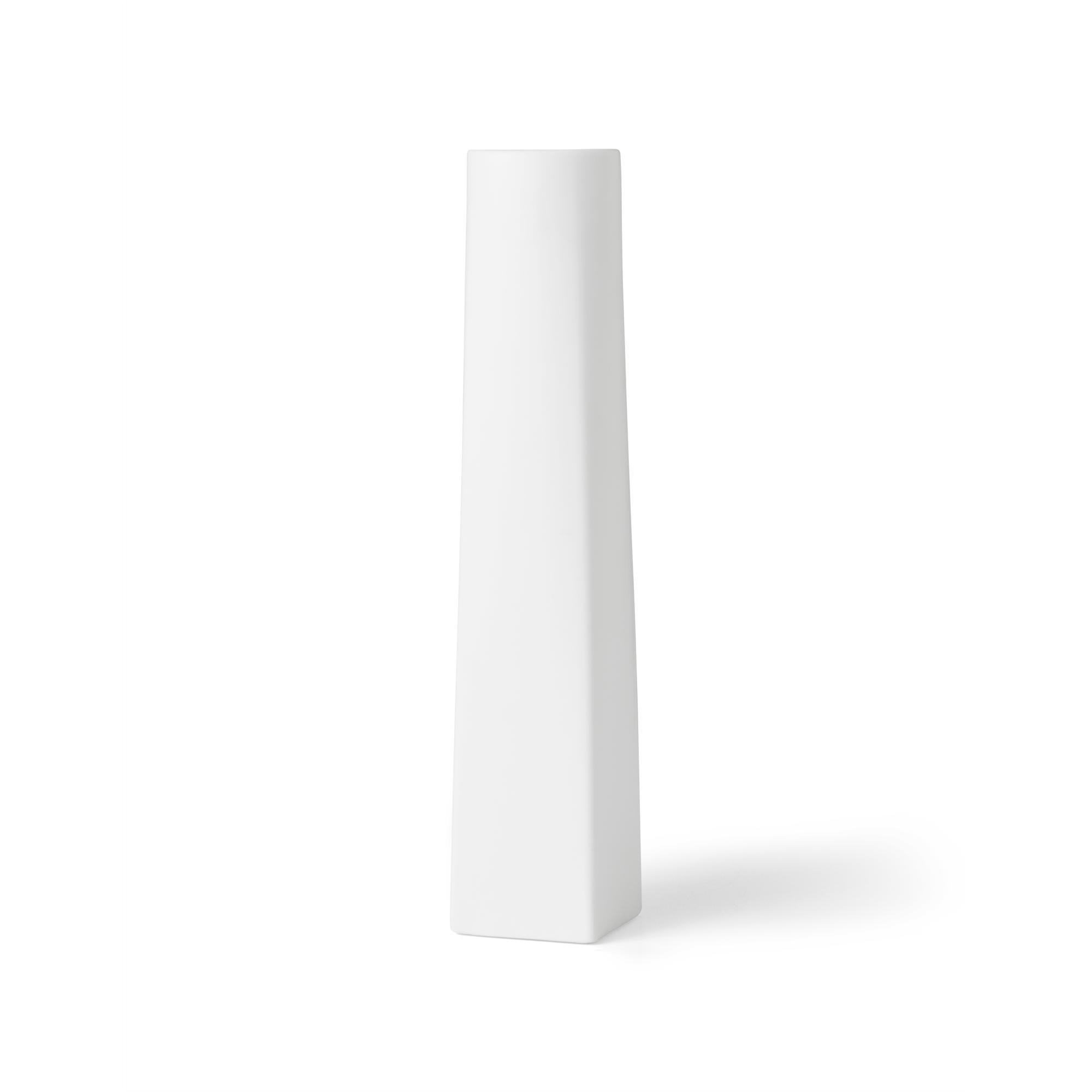 Audo Ignus Flameless Candlestick H35 White