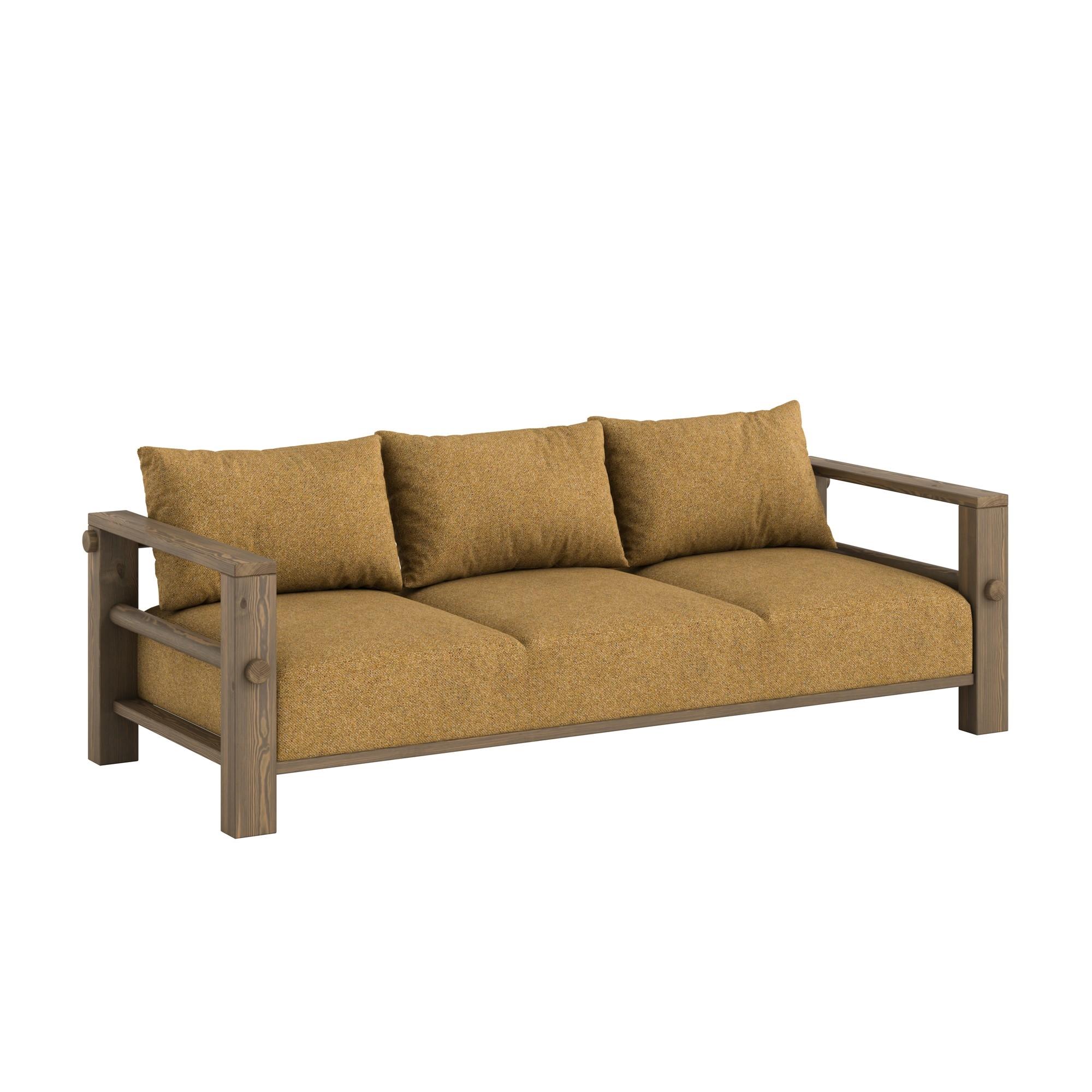 Karup Bare Sofa 643 Goldenes Ocker/Johannisbrotbraun