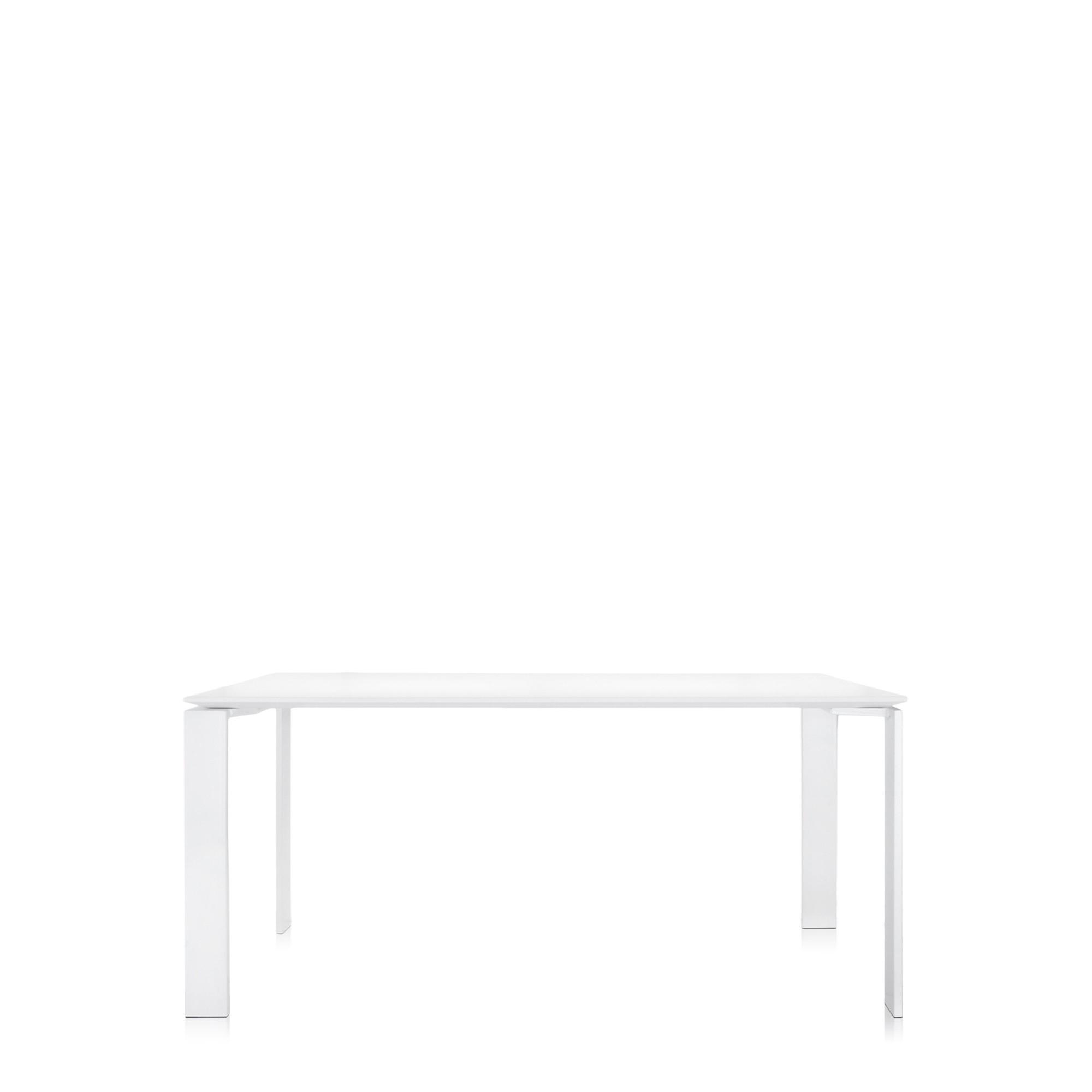 Kartell FOUR Soft-Touch Desk 158x79 White