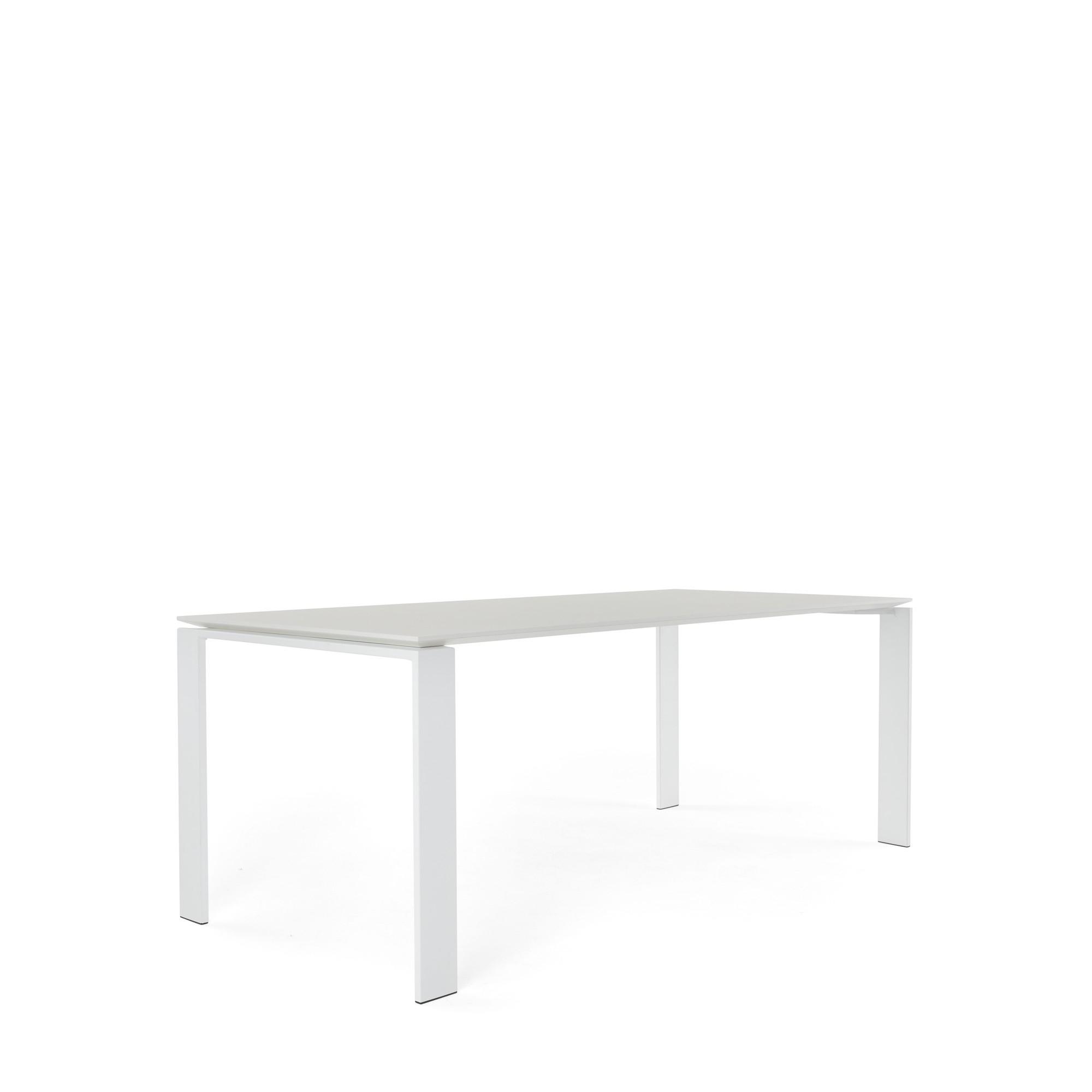 Escritorio Kartell FOUR Soft-Touch 190x90 Blanco
