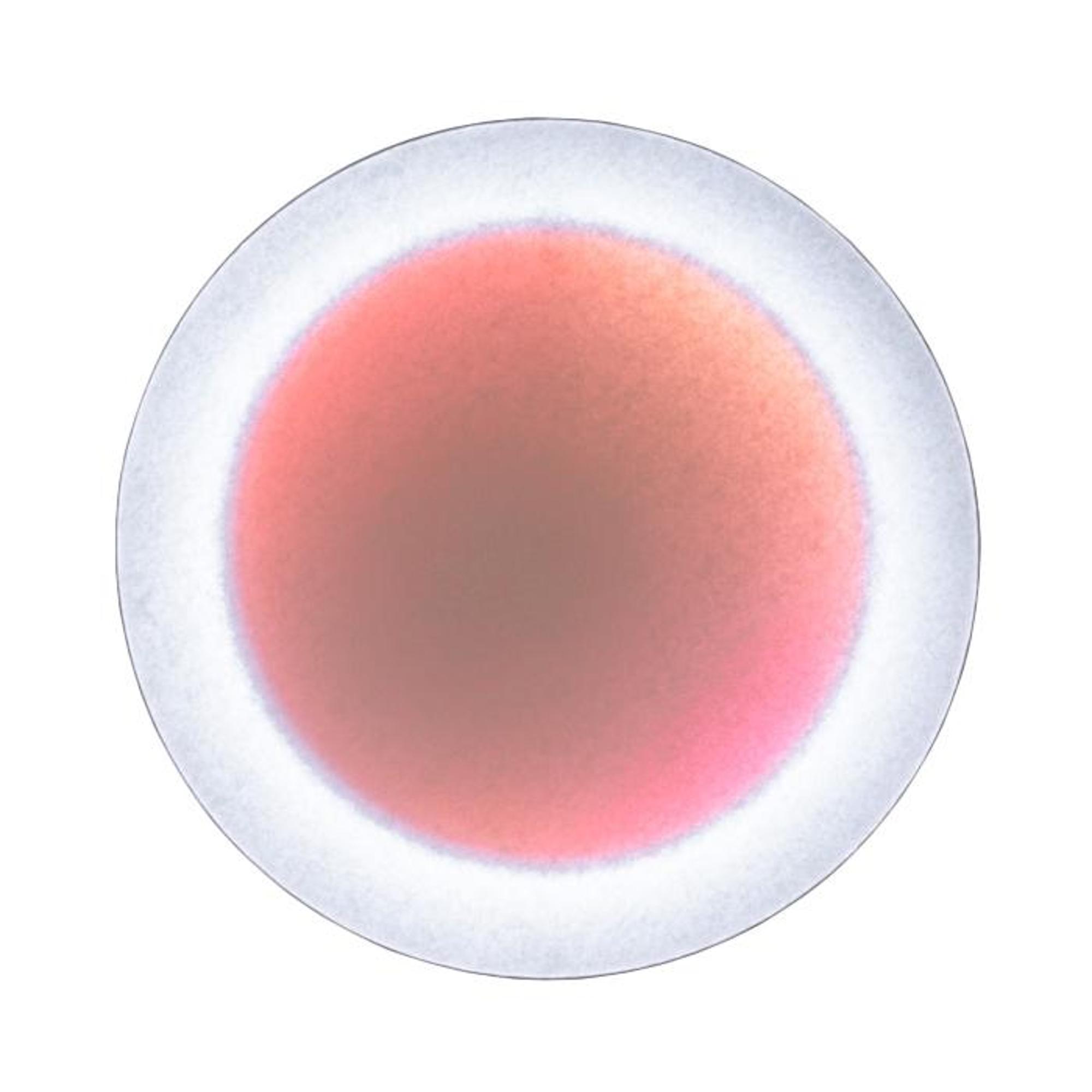 Ingo Maurer MoodMoon Round 85 Wall Lamp White/ Red