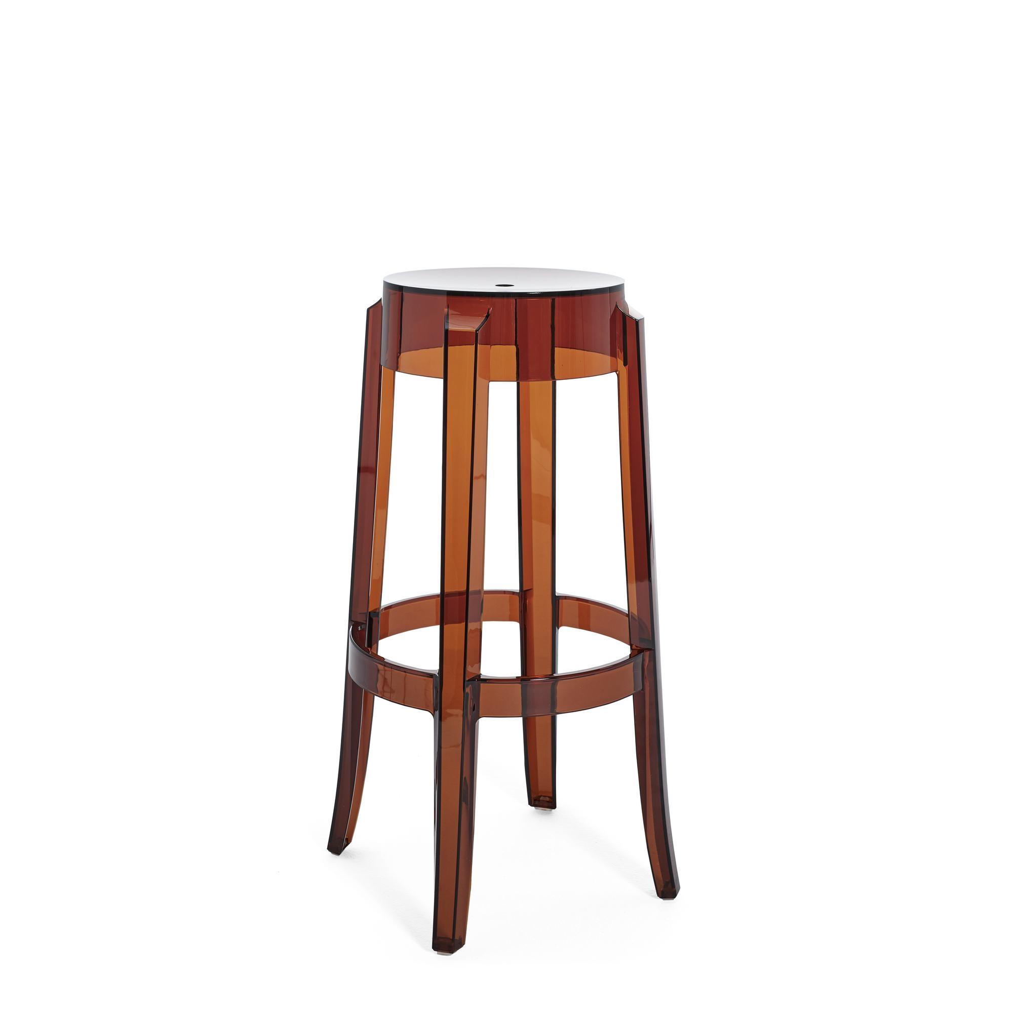 Kartell Charles Ghost Baarijakkara H75 Amber