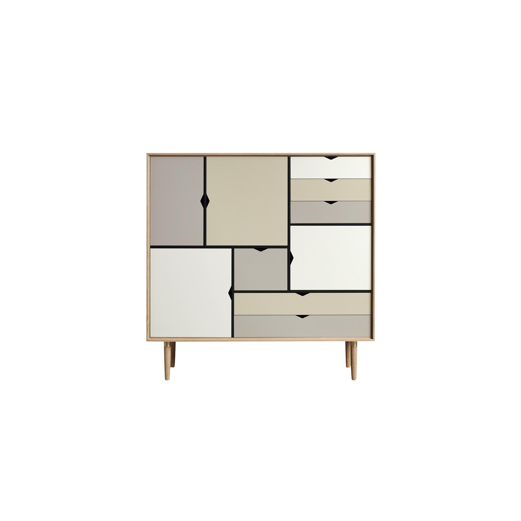 Andersen Furniture S3 Skab Sæbebehandlet Eg/Sand