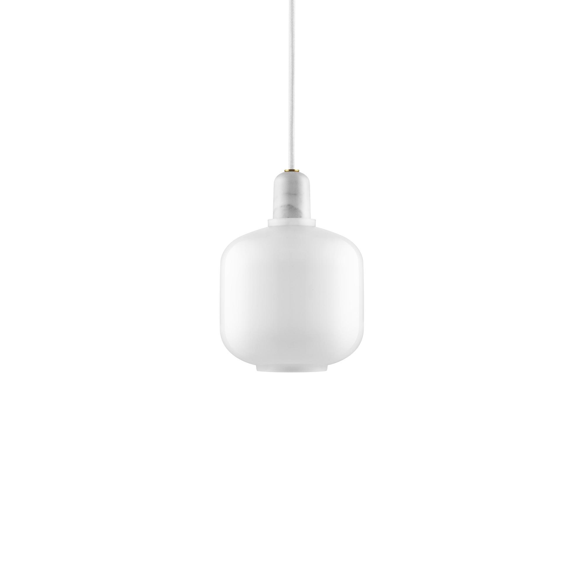 Normann Copenhagen Amp Pendant Small White/White