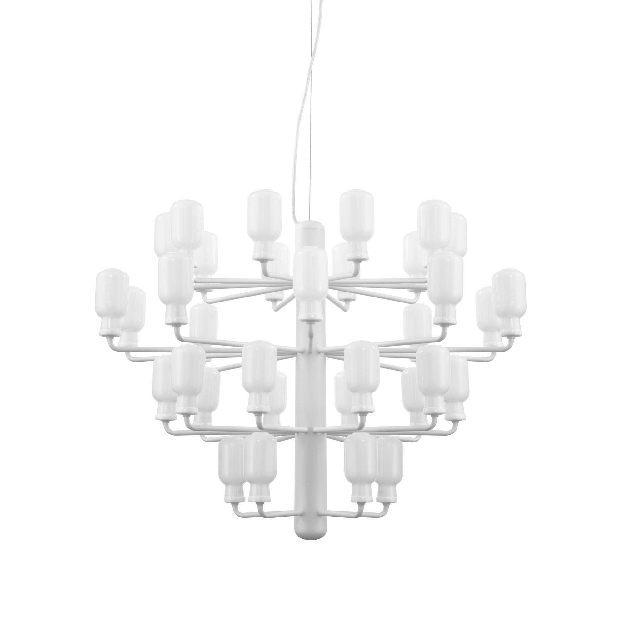 Normann Copenhagen Amp Chandelier Large White & White