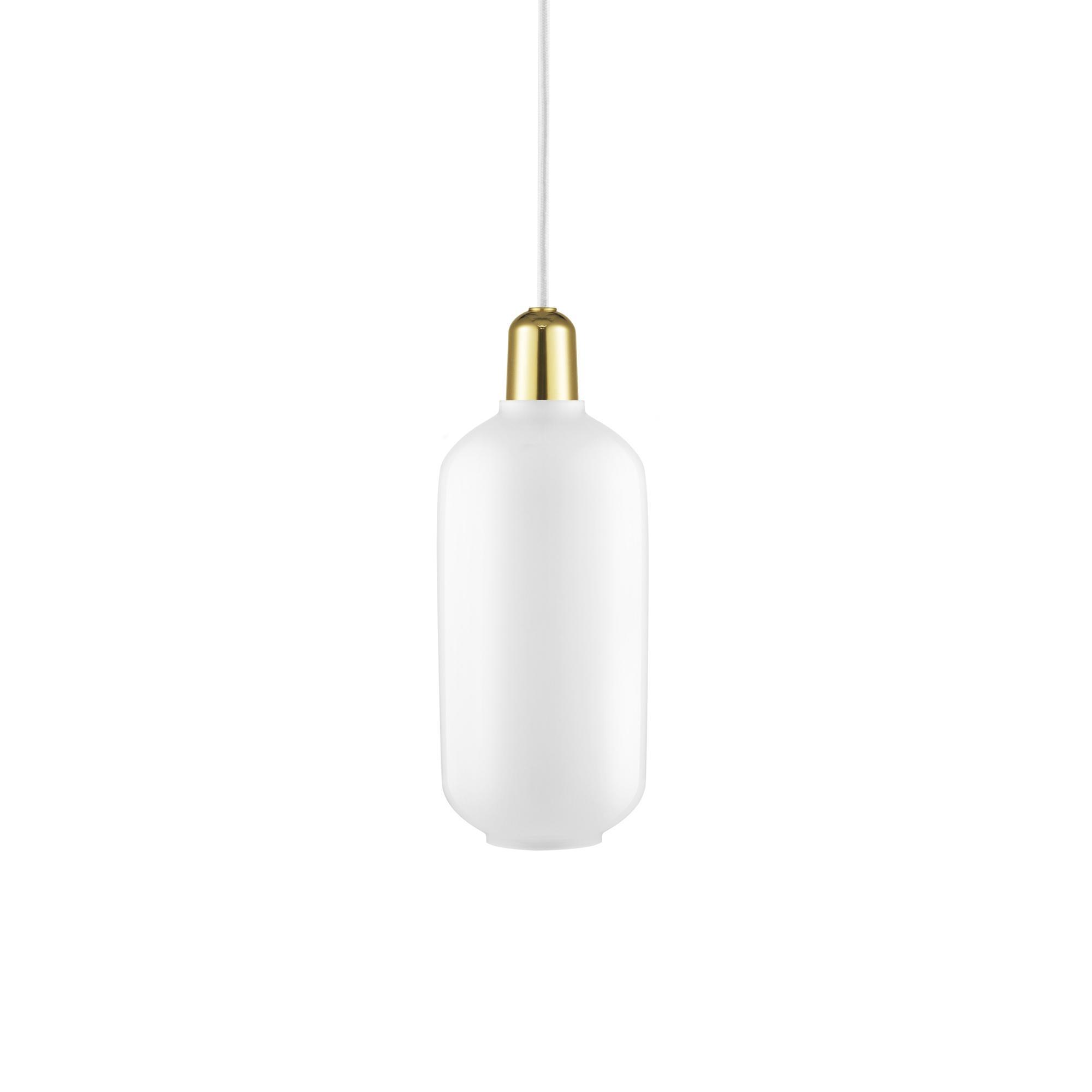 Normann Copenhagen Amp Pendant Big White/Brass