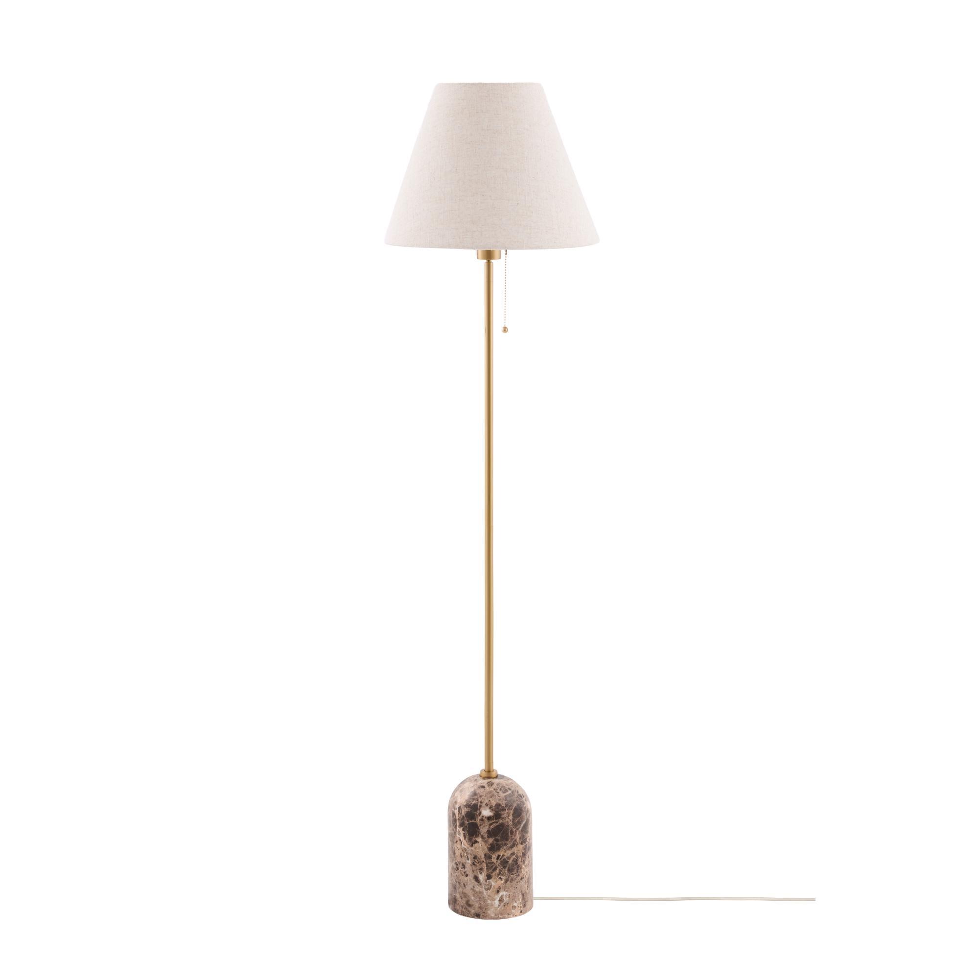 Globen Lighting Gino Stehlampe Braun