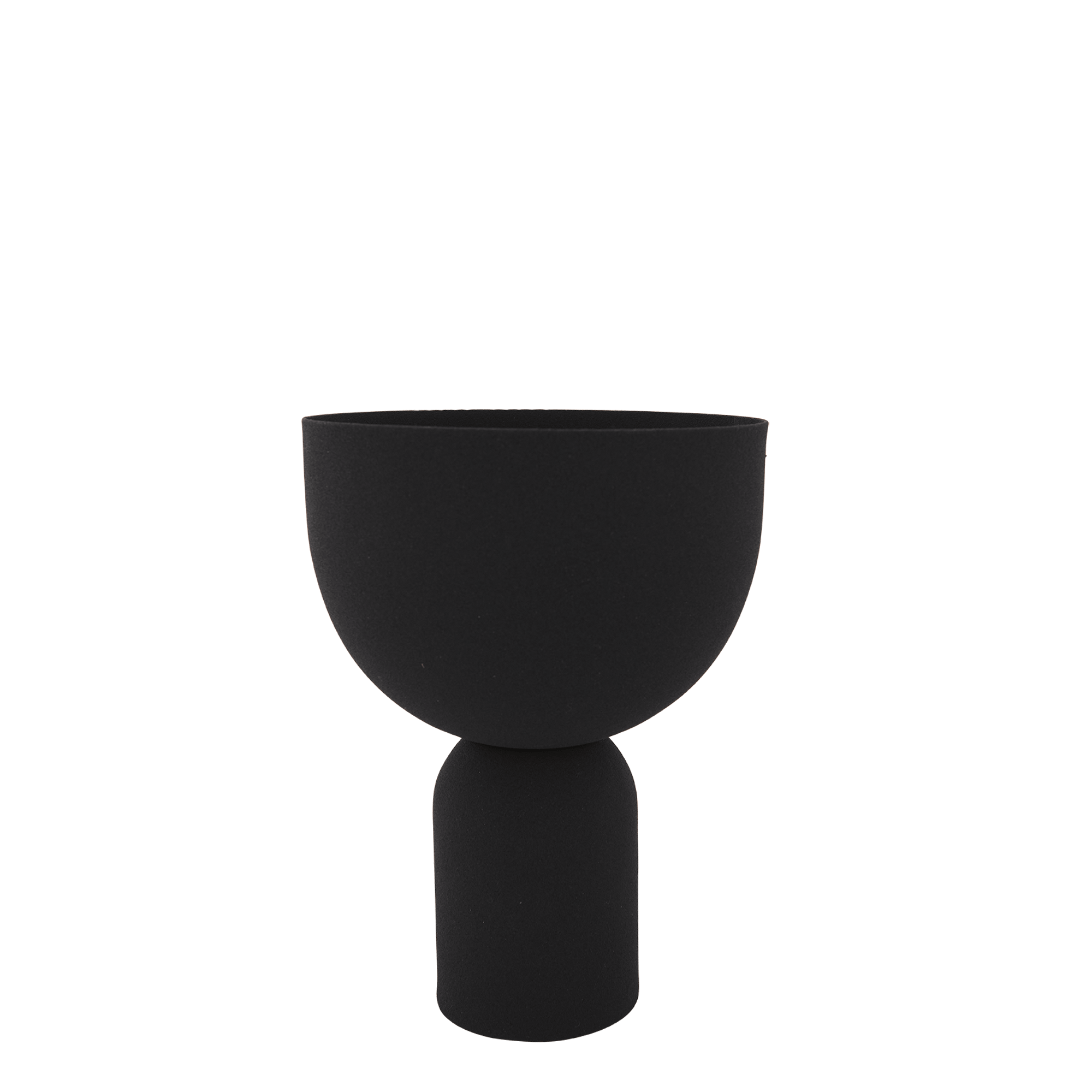 AYTM TORUS Flower Pot 17 cm Black