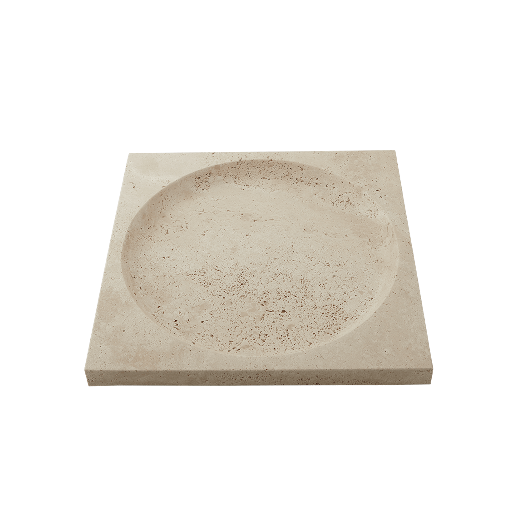 AYTM REGINA Dish 30 cm Travertine