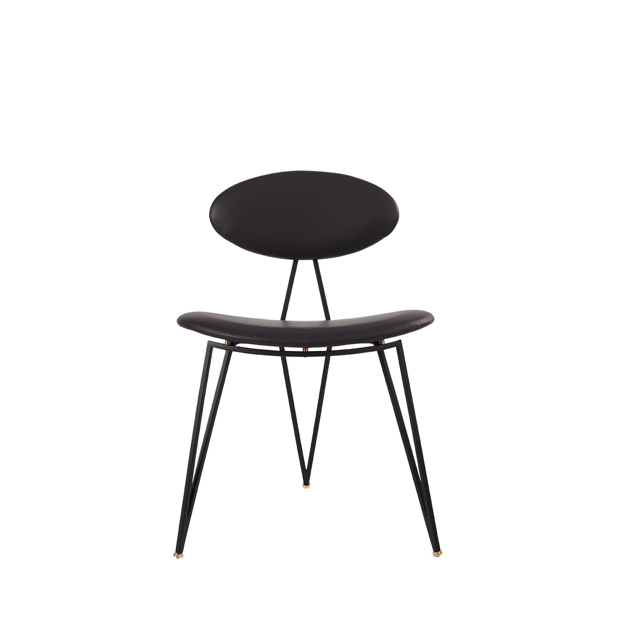 AYTM SEMPER Dining Table Chair Black/ Java Brown