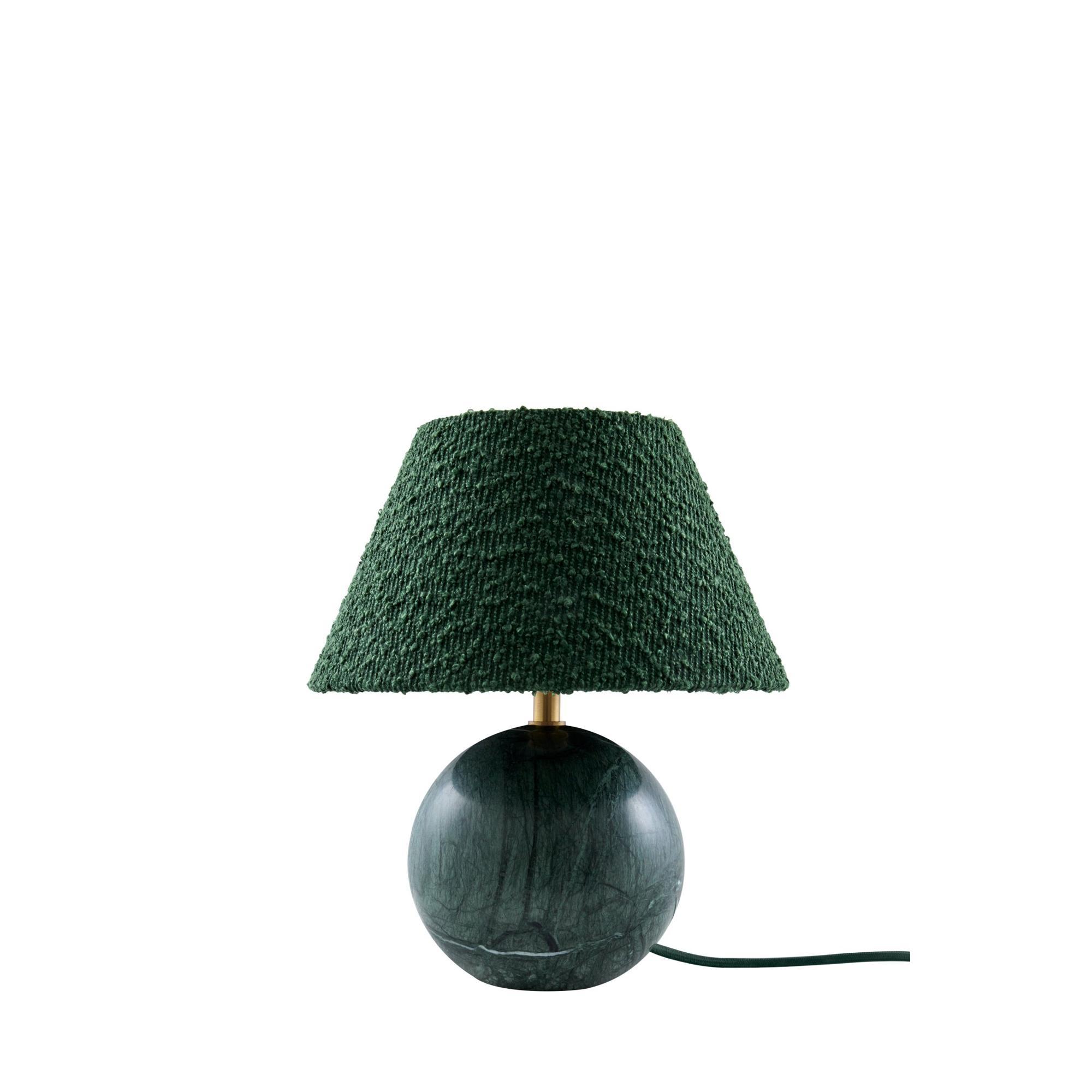 Globen Lighting Castello Table Lamp 24 Dark Green Marble