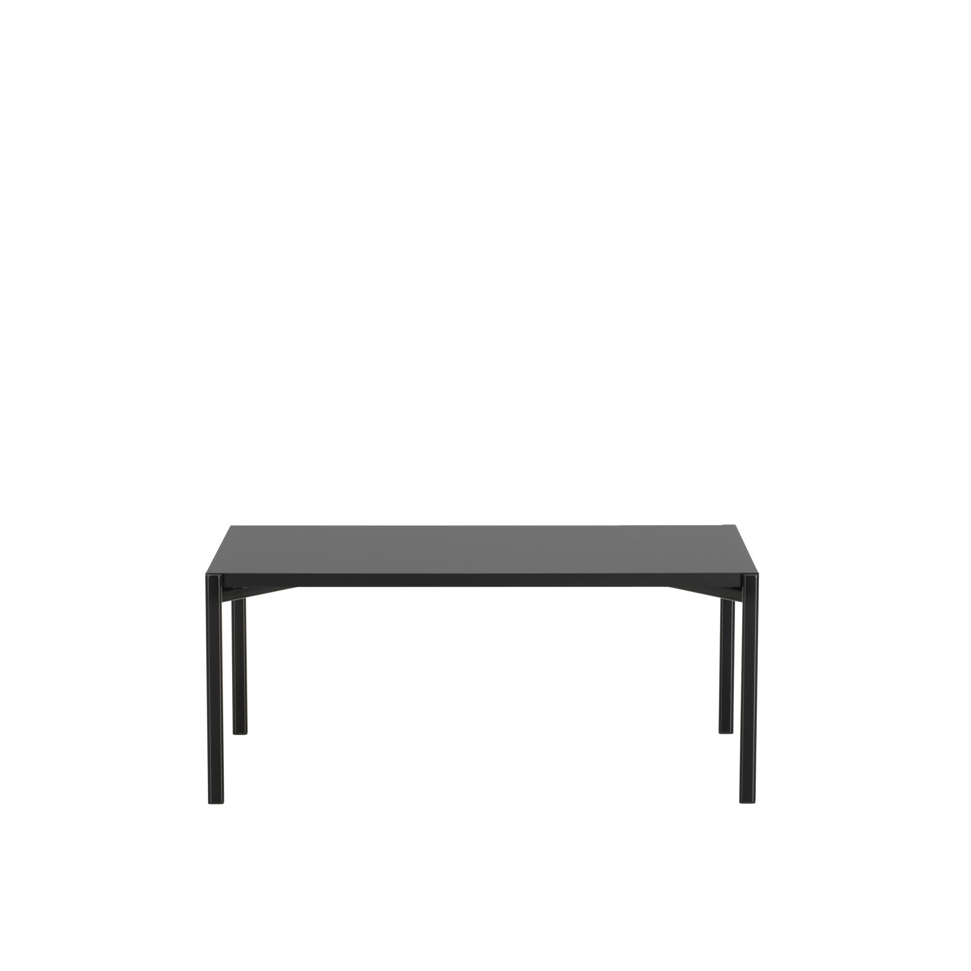 artek Kiki Couchtisch L100 cm Schwarz/Laminat Schwarz