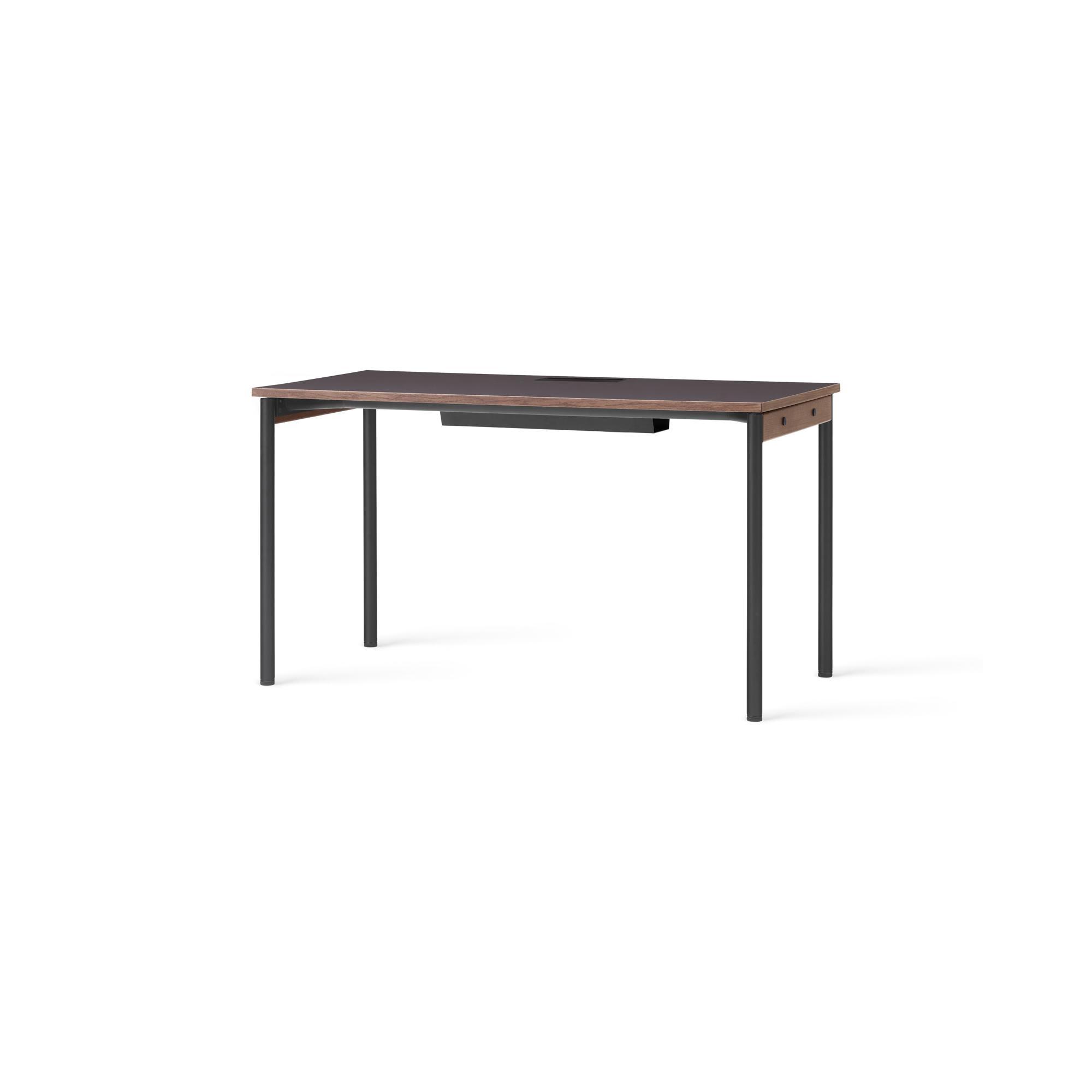 Audo Co Skrivebord 140x70 Sort/Laminta Terra