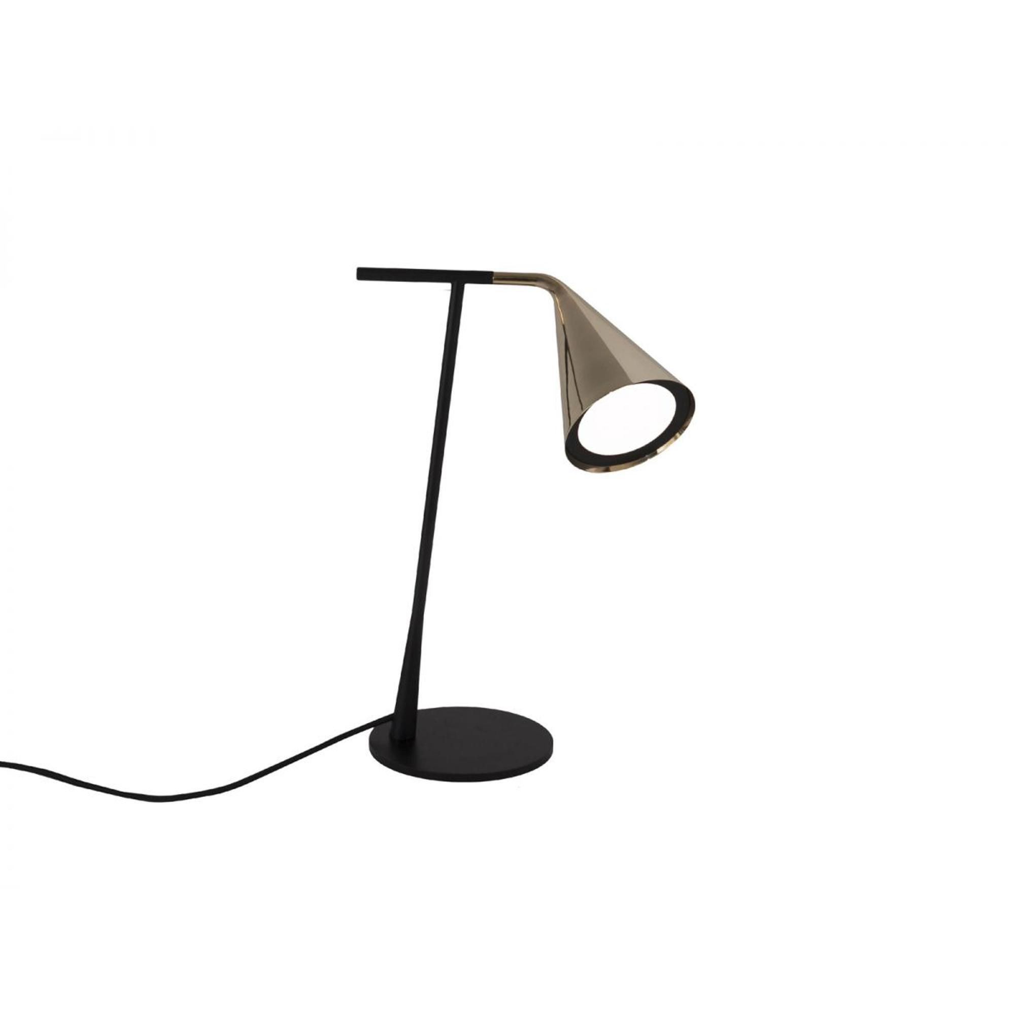 TOOY Gordon 561.31 Table Lamp Matt Black/ Brushed Brass