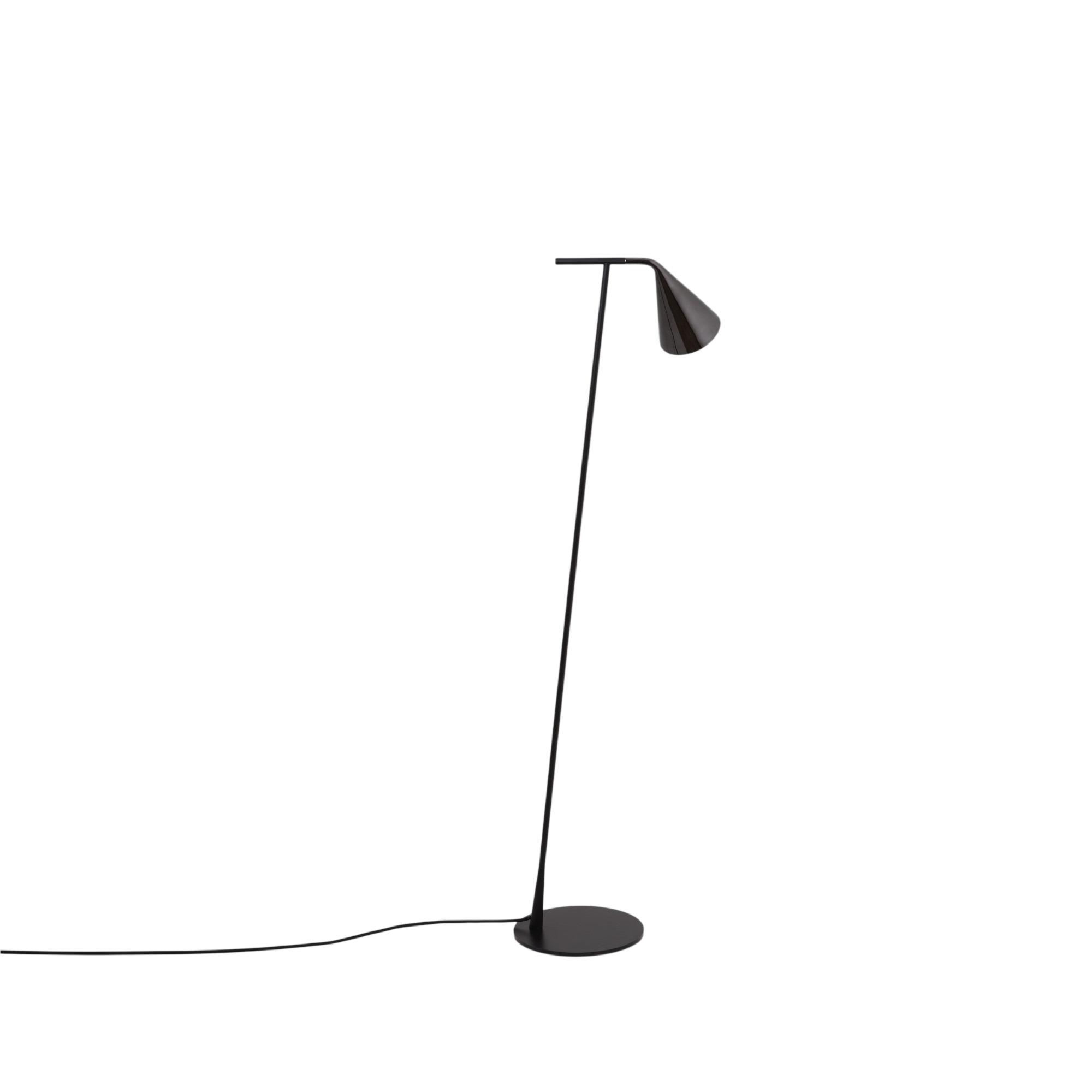 Lámpara de pie TOOY Gordon 561.61, Negro Mate .
