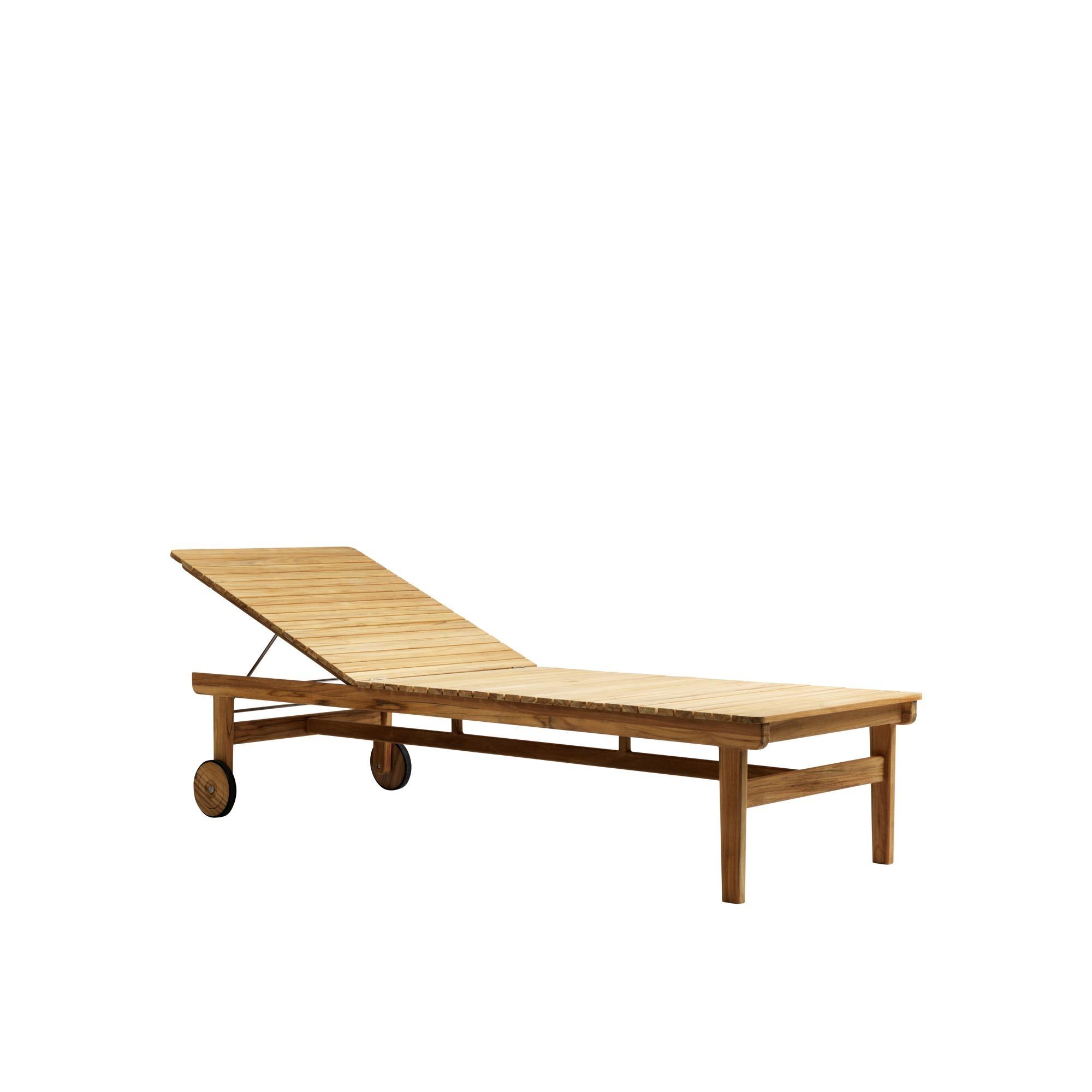 FDB Furniture M8 Together Ligbed voor Buiten Teak