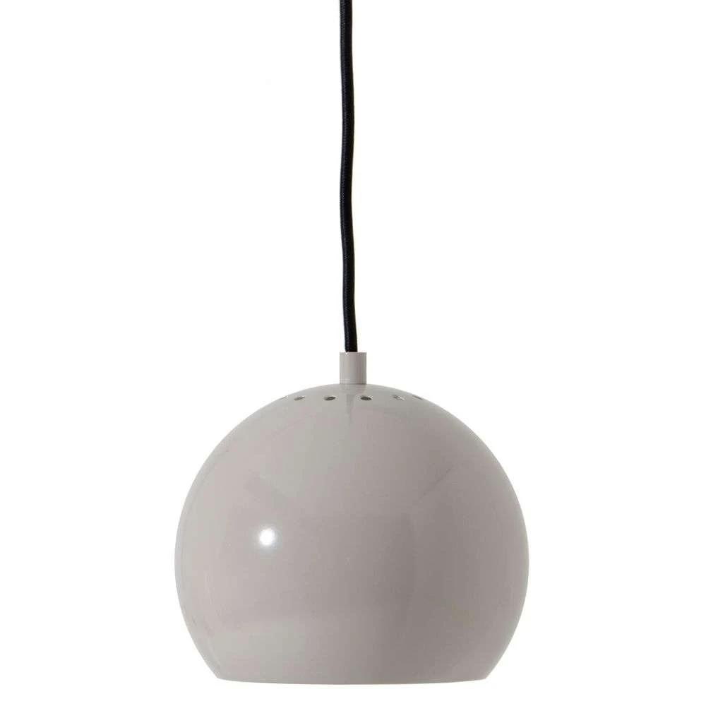 Frandsen Ball Pendant Ø18 Glossy Pale Grey