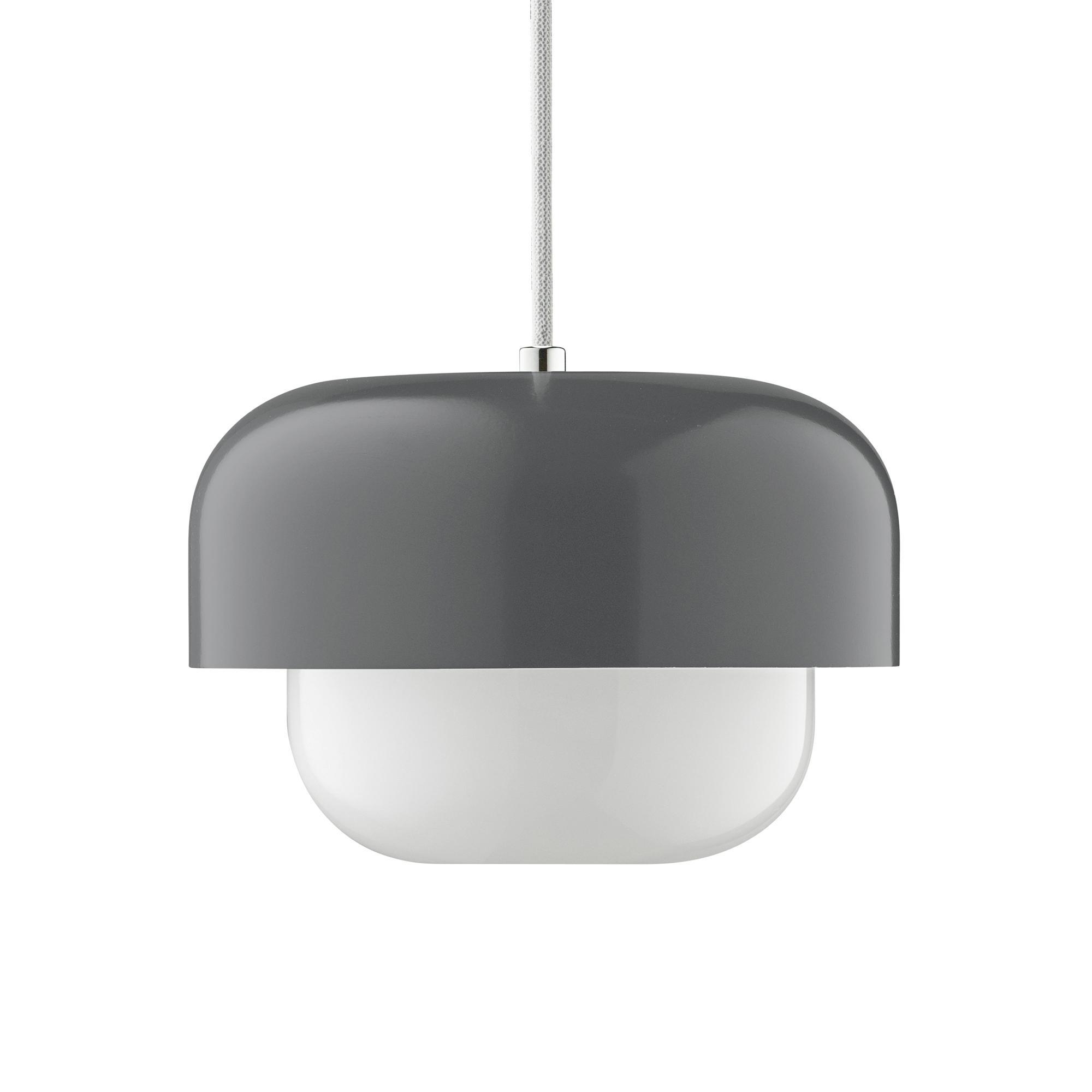 Dyberg Larsen Haipot Ø23 Pendant Dark Grey/Burn Smoke