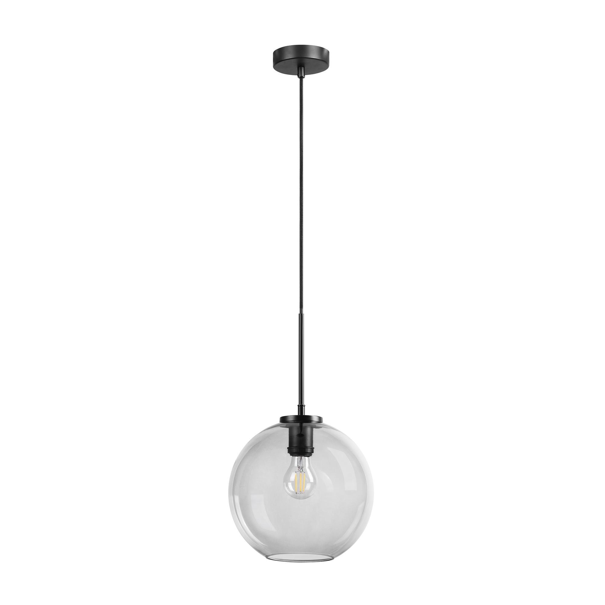 Dyberg Larsen Loop Ø25 Lampadario Fumo