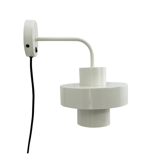 Dyberg Larsen Stoke Vegglampe Hvit