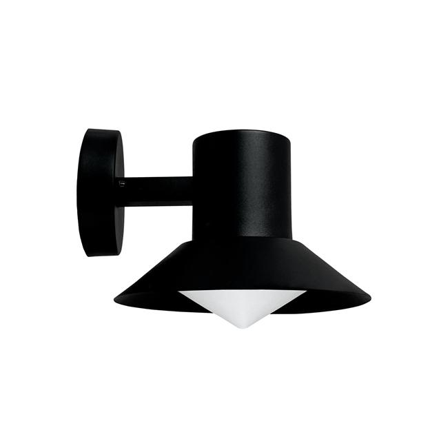 Dyberg Larsen Venezia Utendørs Vegglampe Sort