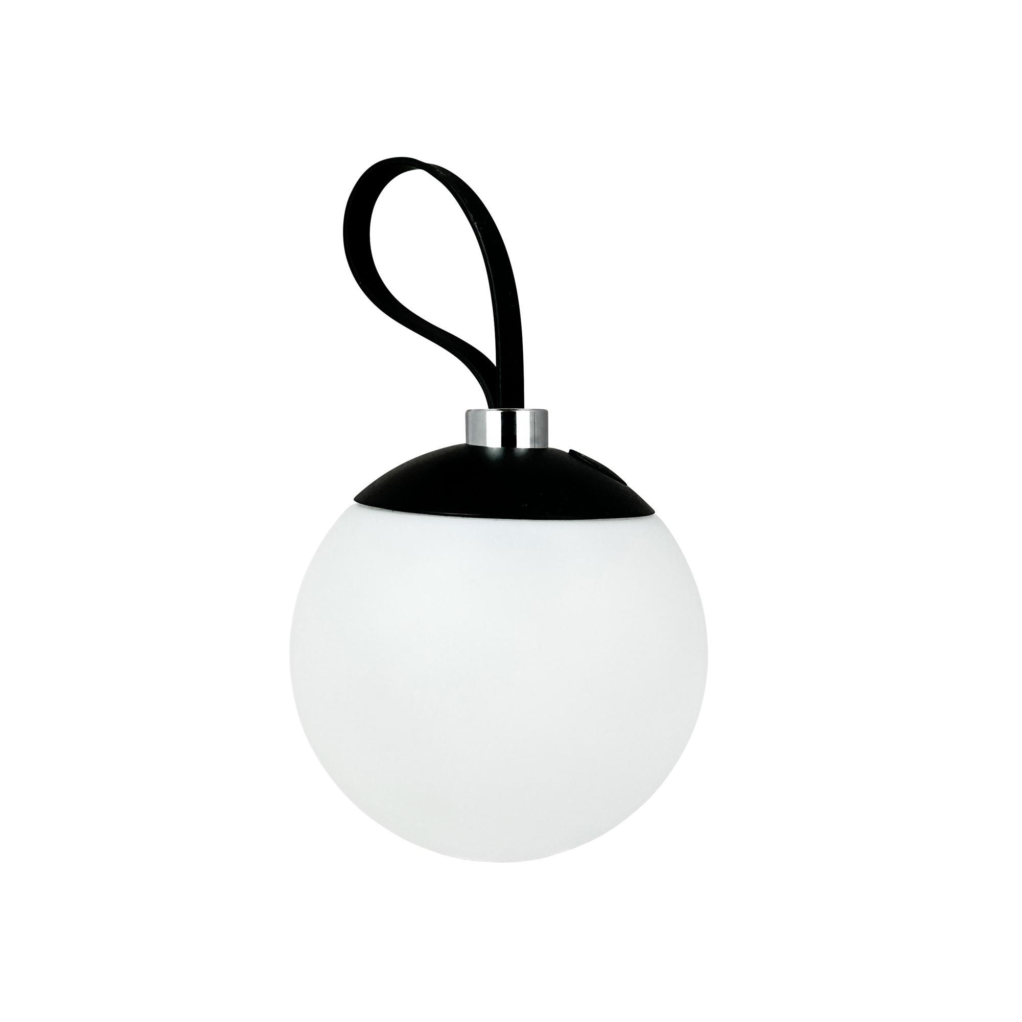 Dyberg Larsen Odin Udendørslampe Med Rem Hvid/Sort